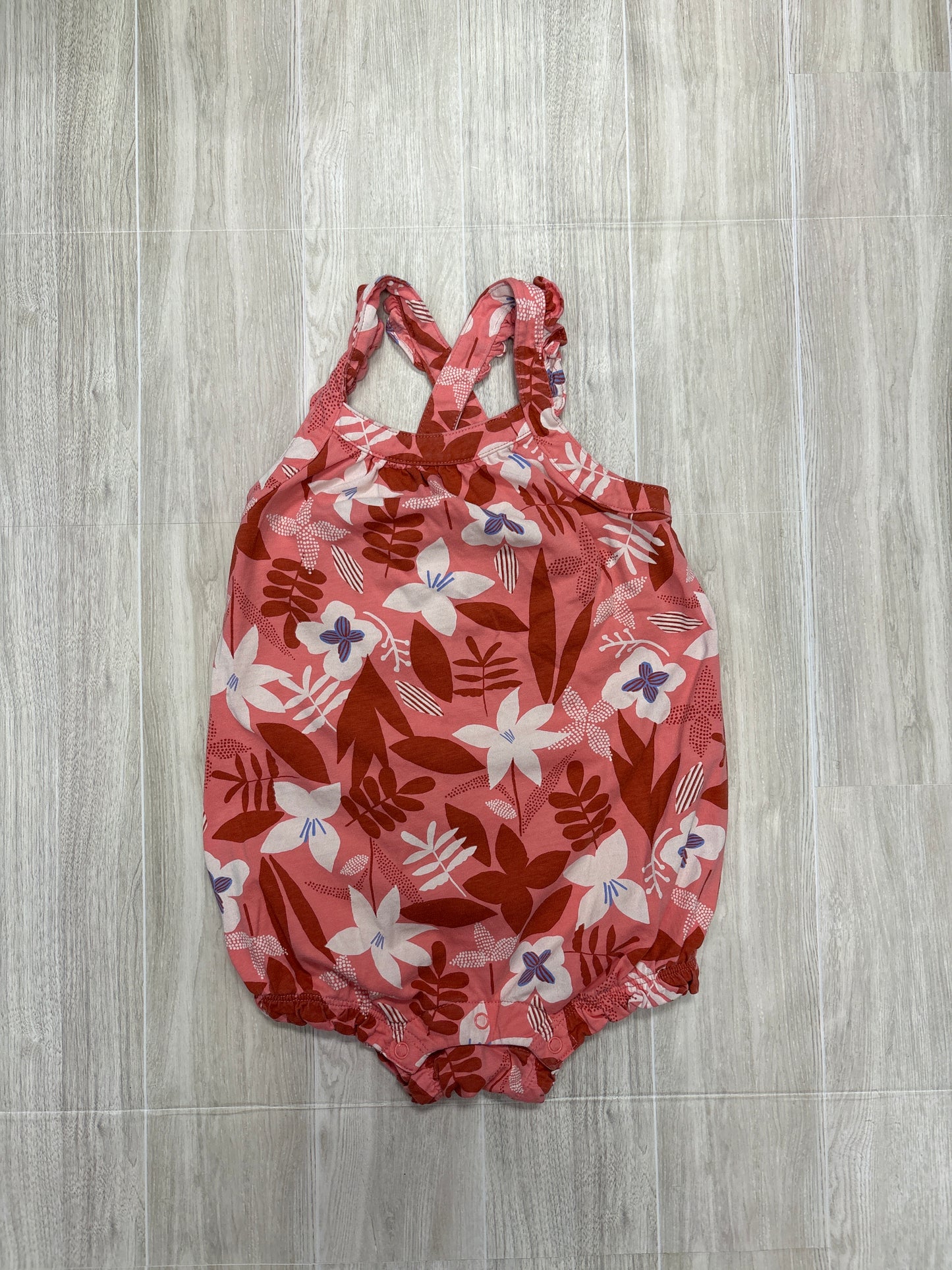 18-24m Tea Pink Floral Romper