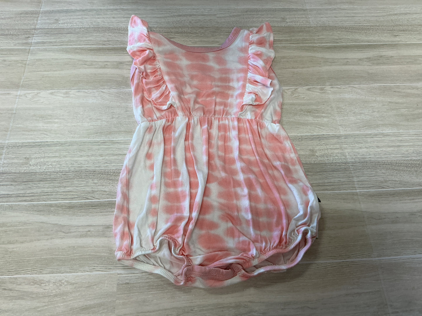 18-24m Kyte Dyed Pink Ruffle Romper