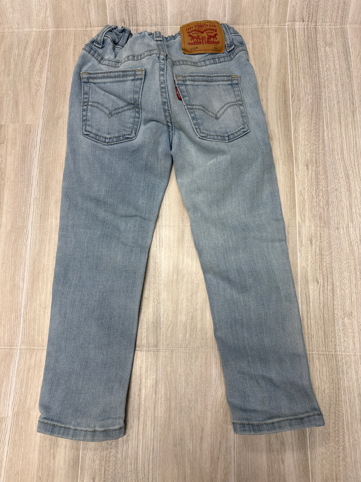 4T Light Wash Levi Denim Pants
