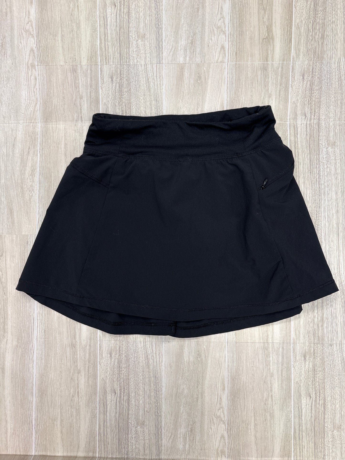 8 Black All In Motion Black Athletic Skort