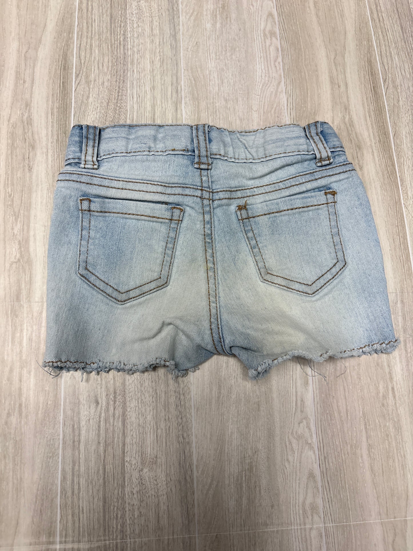 2T Aztec Stitched Denim Short
