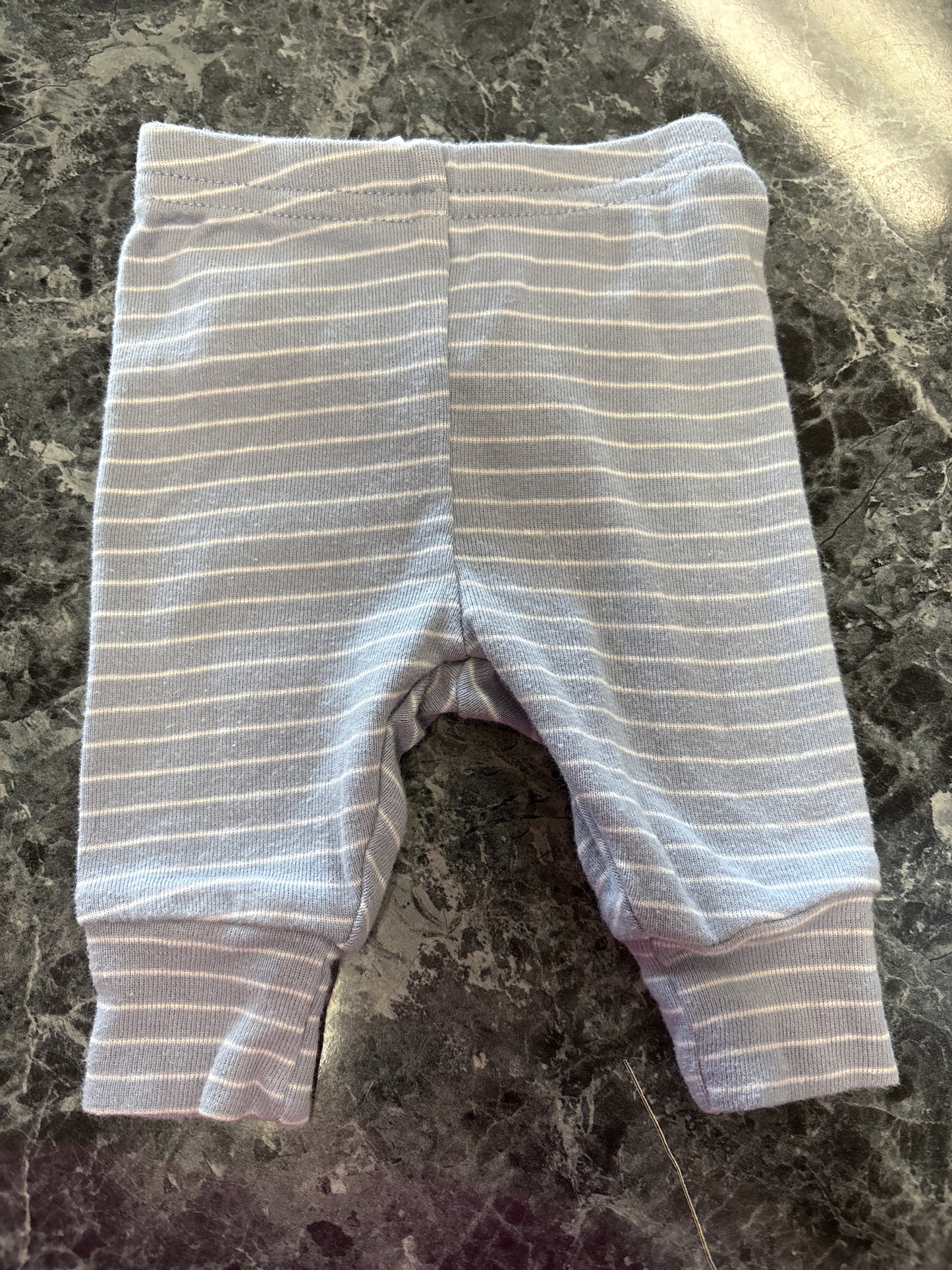 Newborn Blue Striped Pant