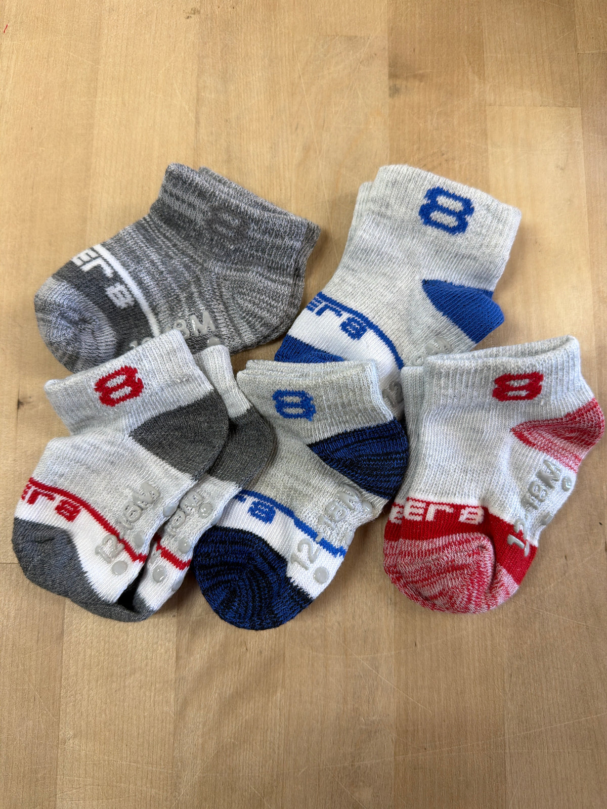 12-18m Sock 6 Pack