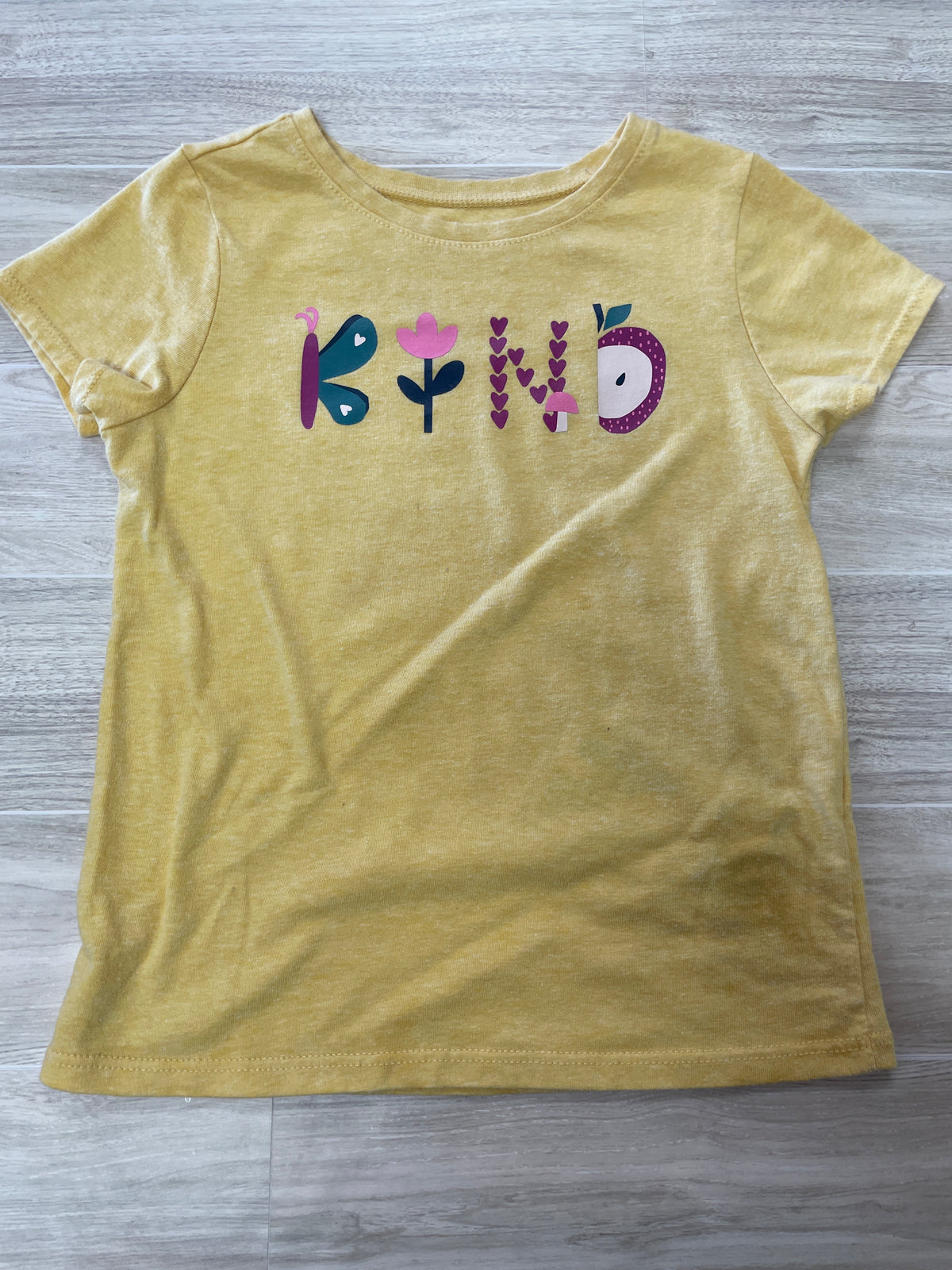 4T Yellow Kind Graphic Tee