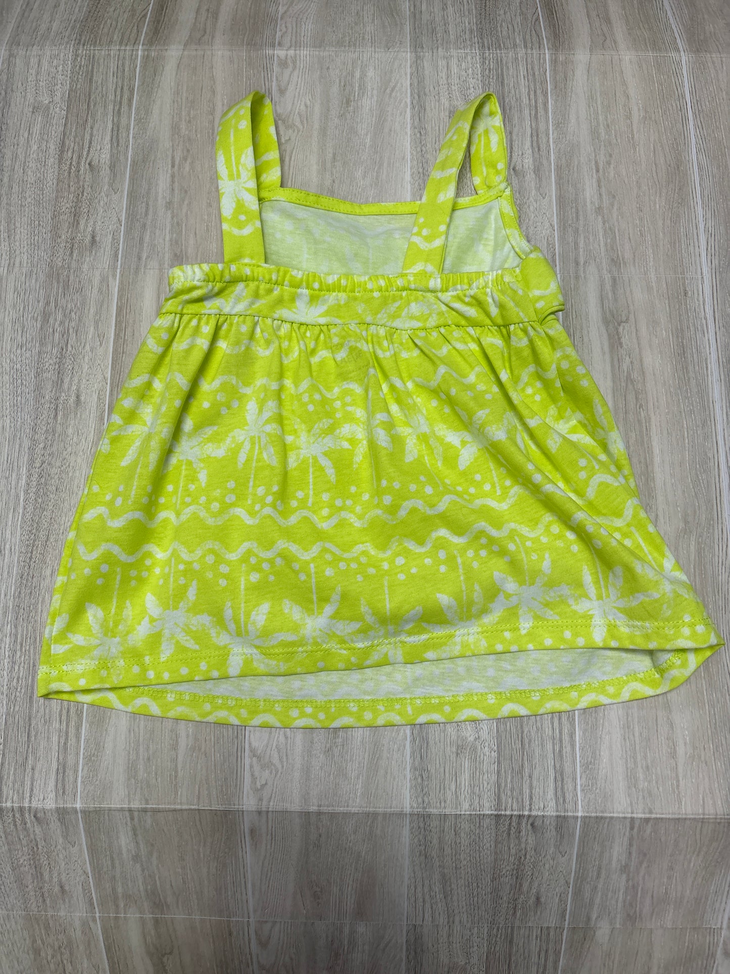 NWT 3T Neon Hawaiian Bow Tank