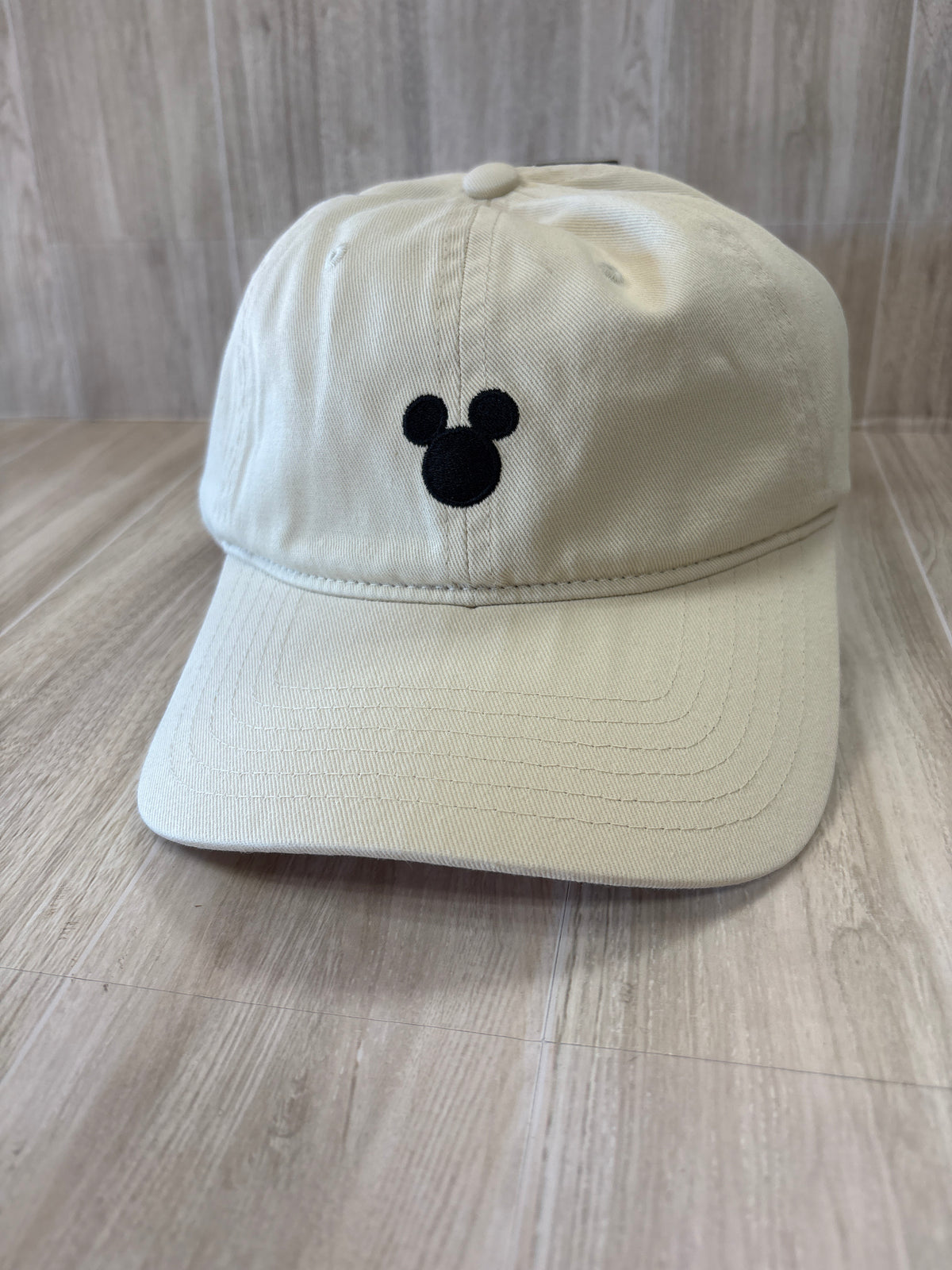 NWT Womens Cream Mickey Hat