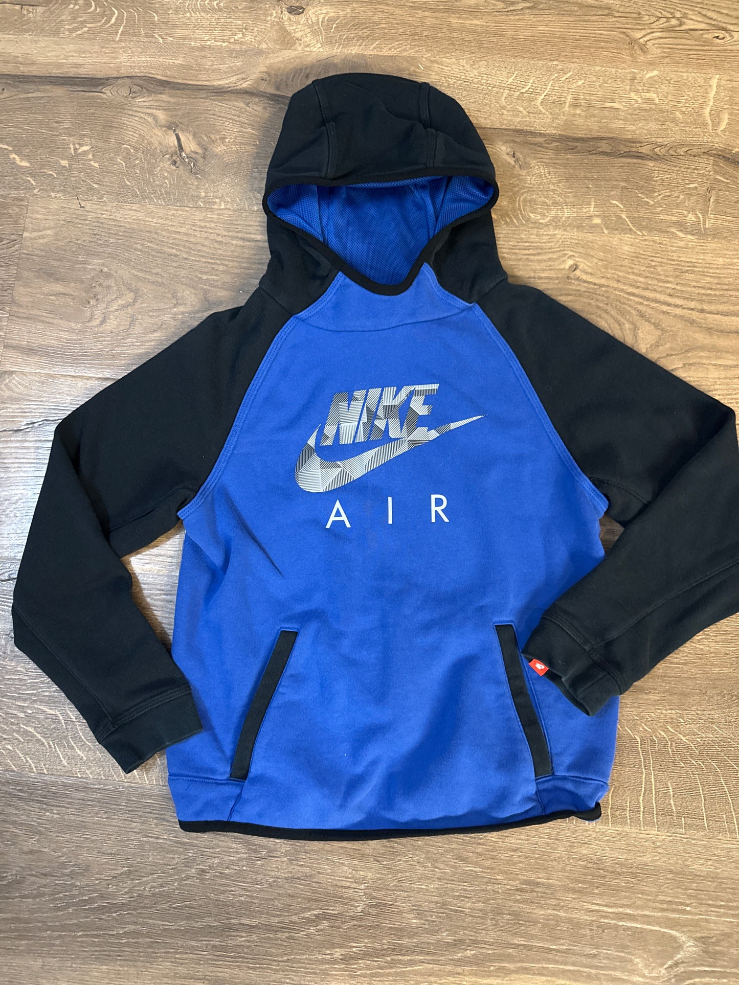 10/12 Nike Air Blue/Black Hoodie
