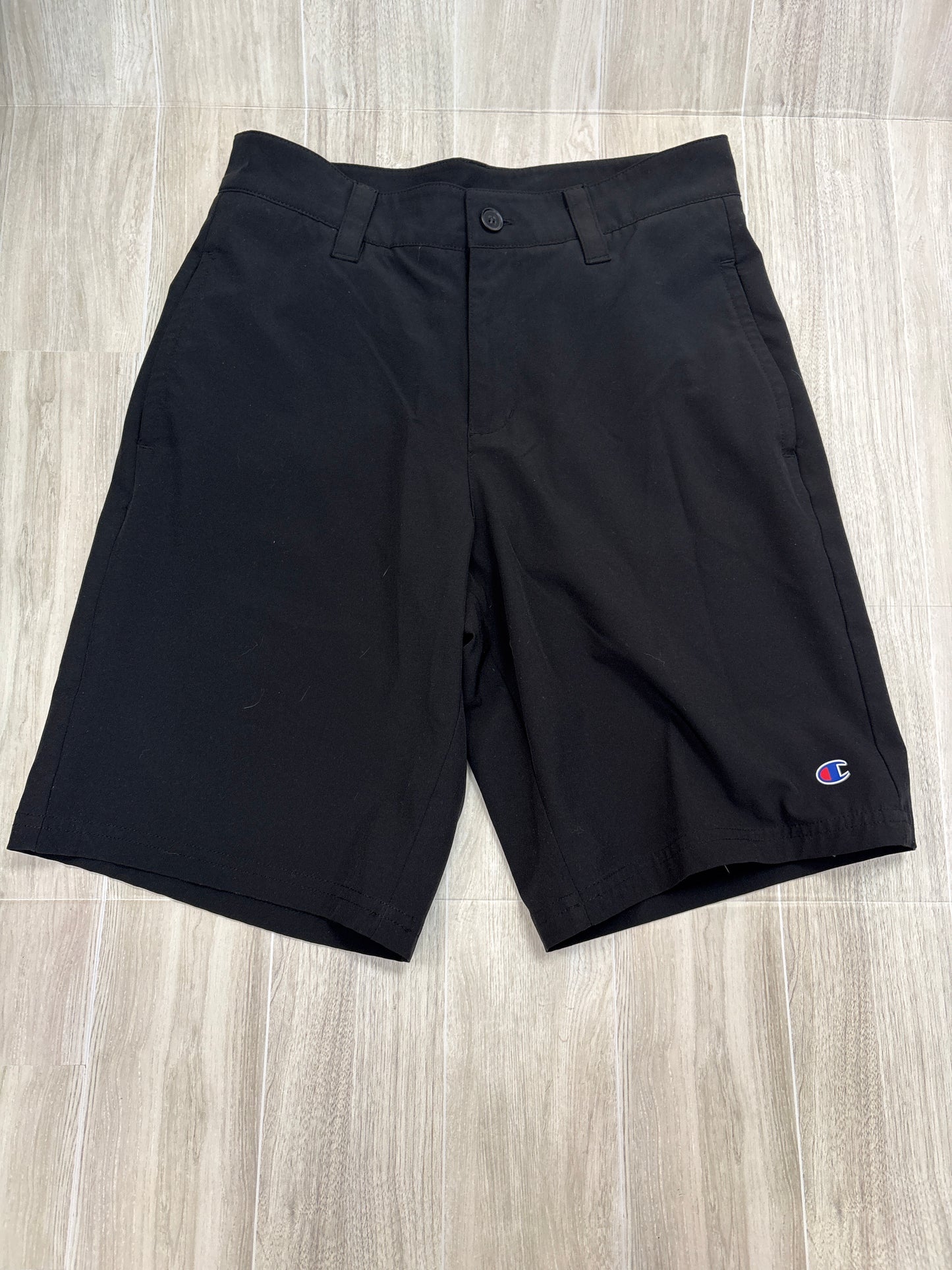 10/12 Champion Black Active Shorts