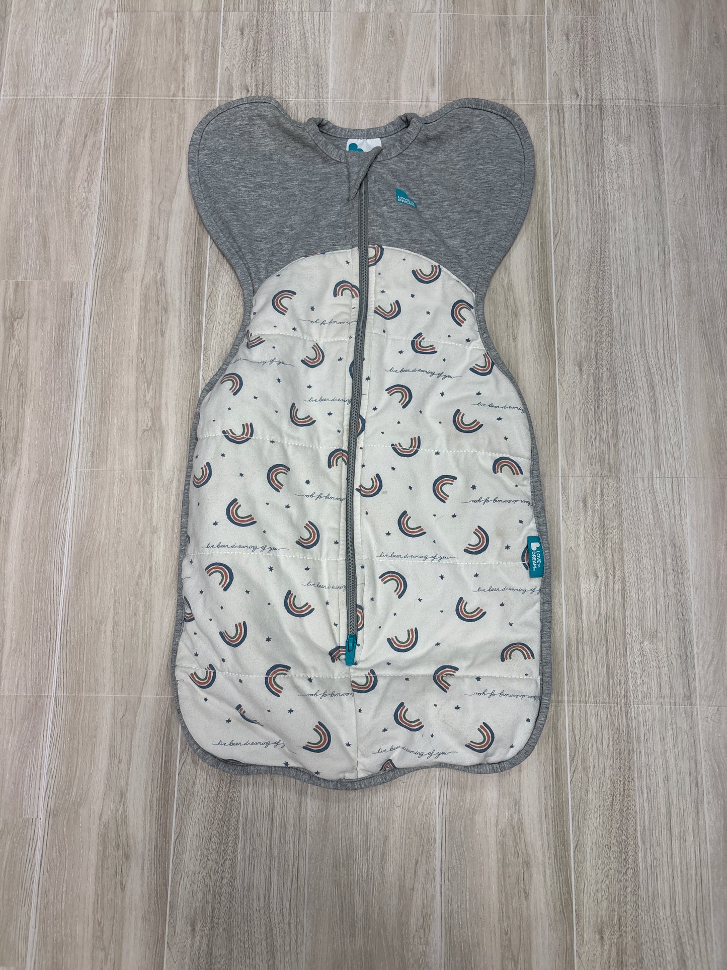 Newborn Swaddle Up Love To Dream Quiled Sleepsack