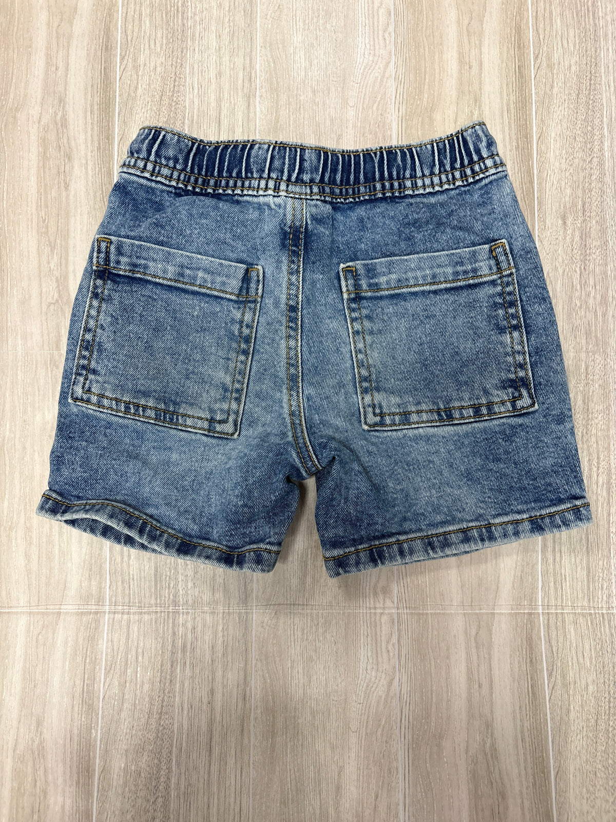 4T Medium Wash Pull On Shorts