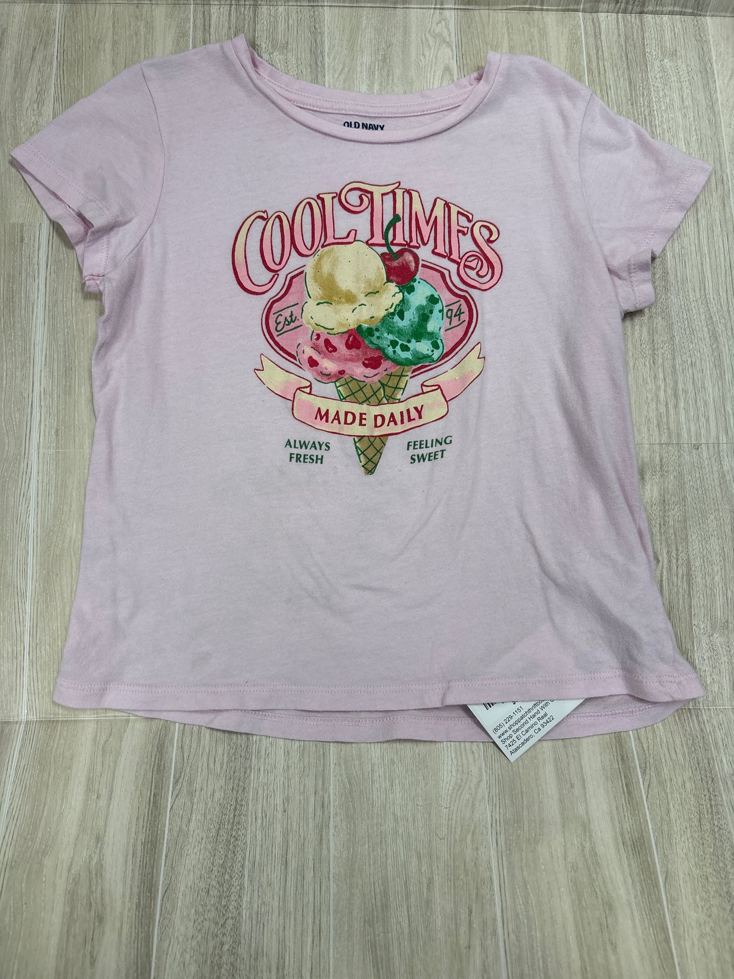 10/12 Pink Cool Times Graphic Tee