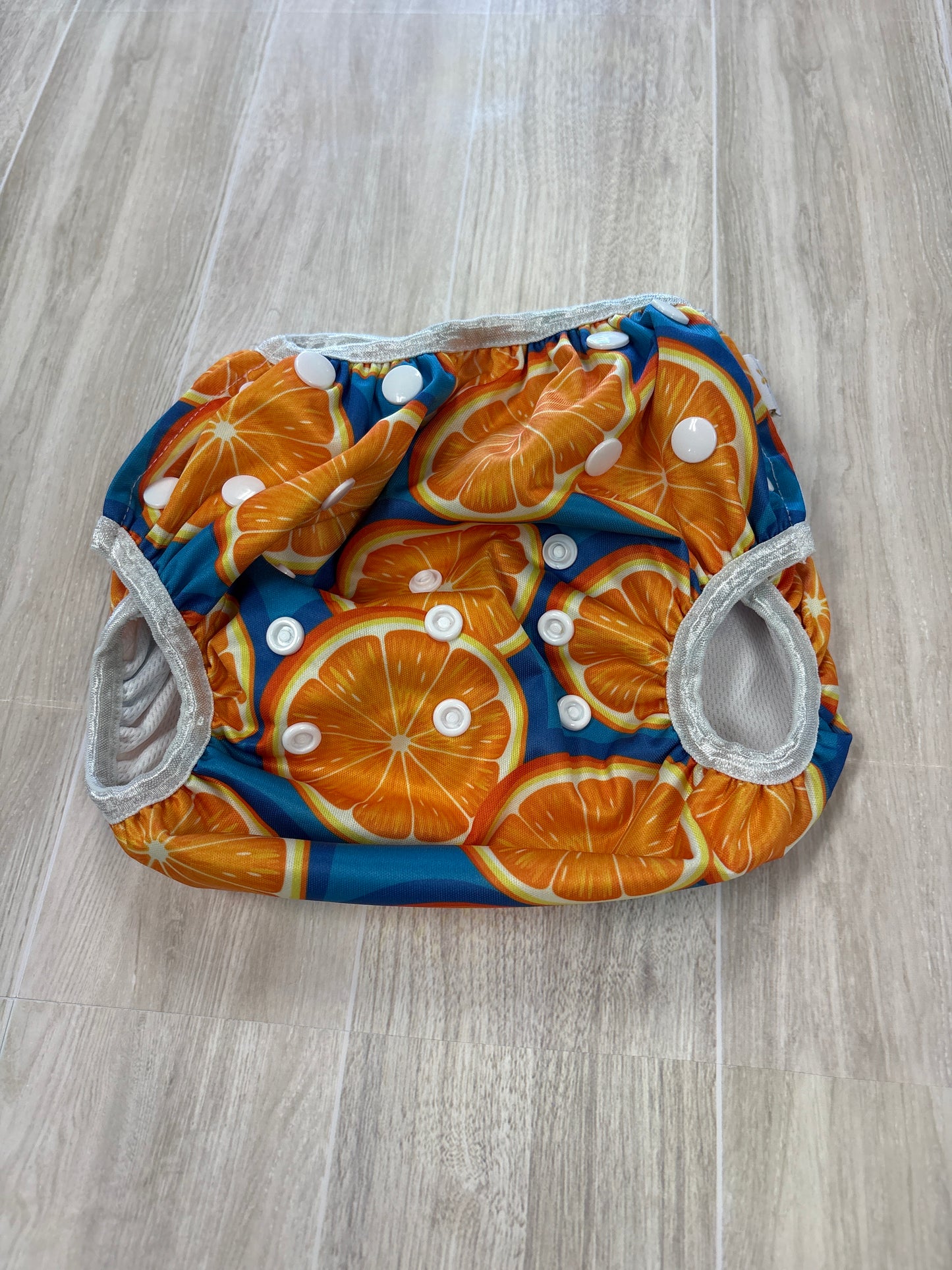 Swim Diaper - Orange Citrus