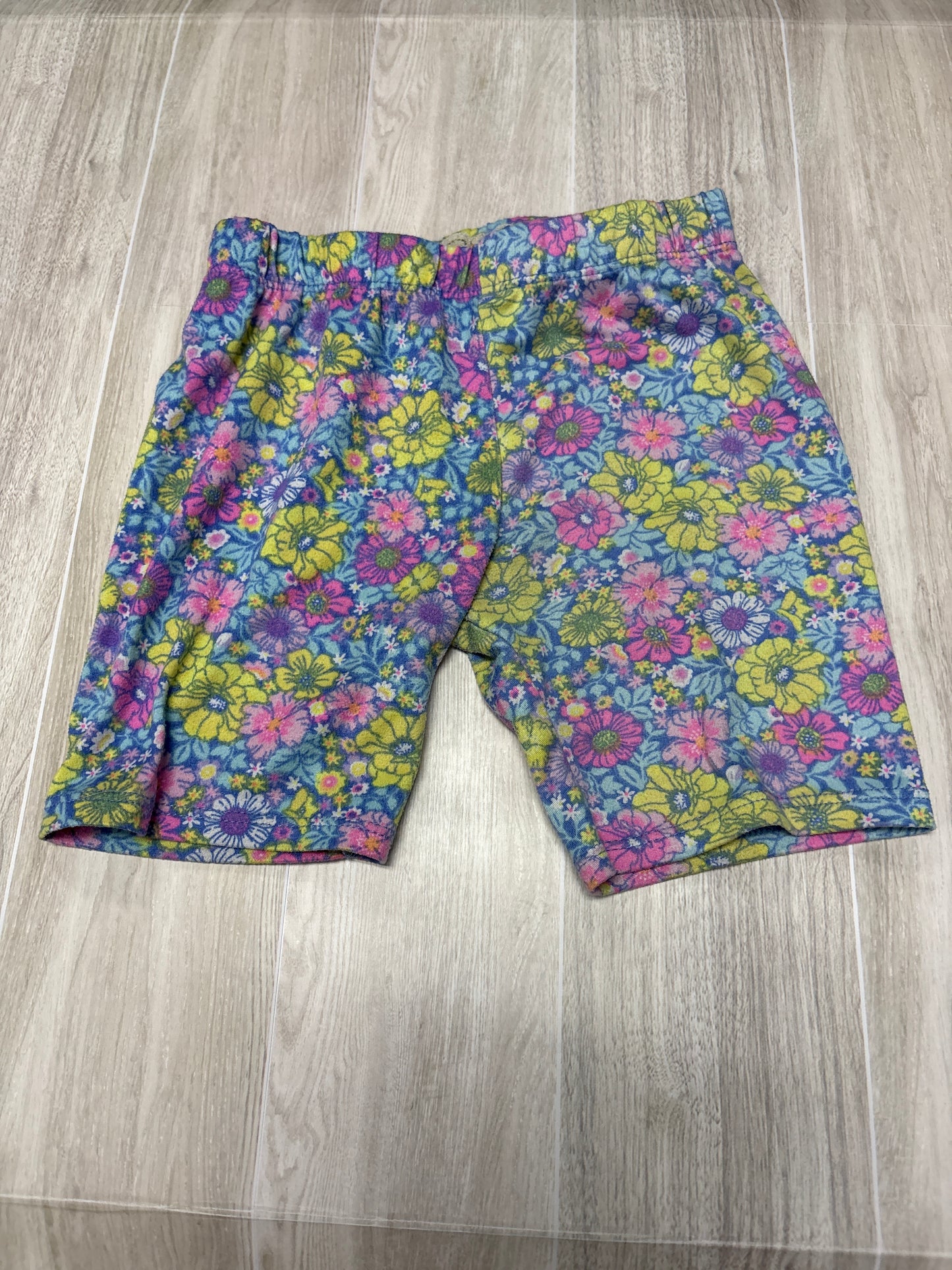 4T Multi Floral Biker Shorts