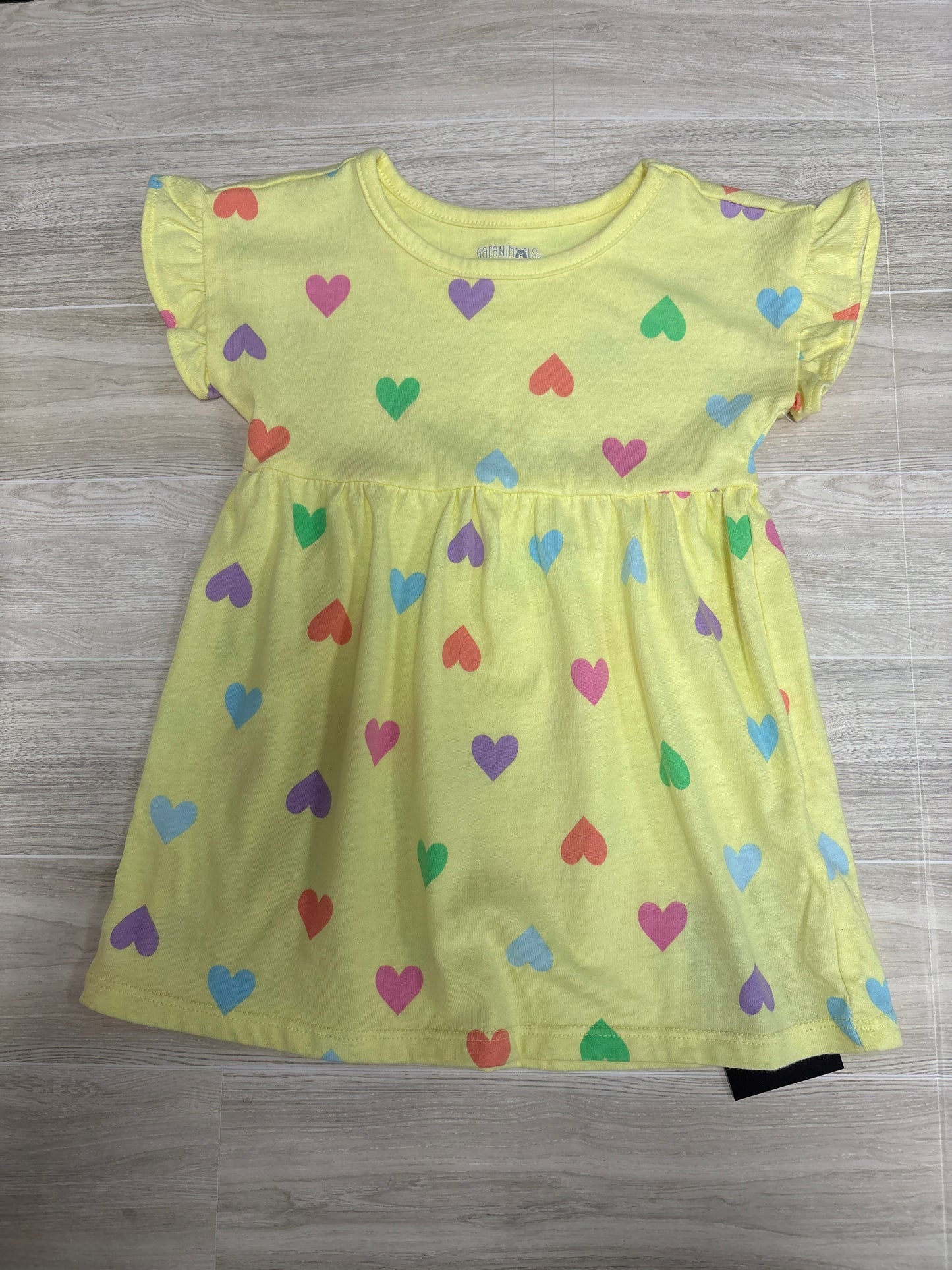 18m Yellow Heart Dress