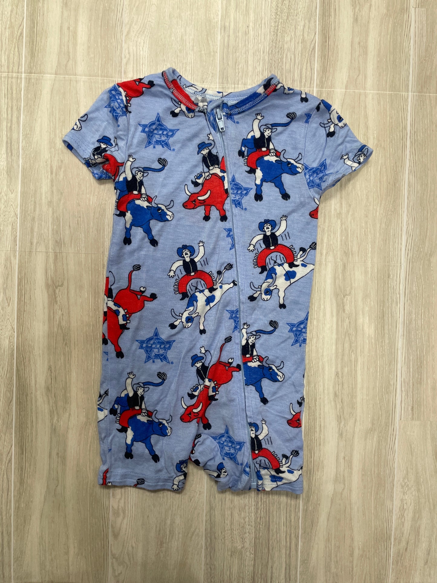 6-9m PBR Bullrider Romper