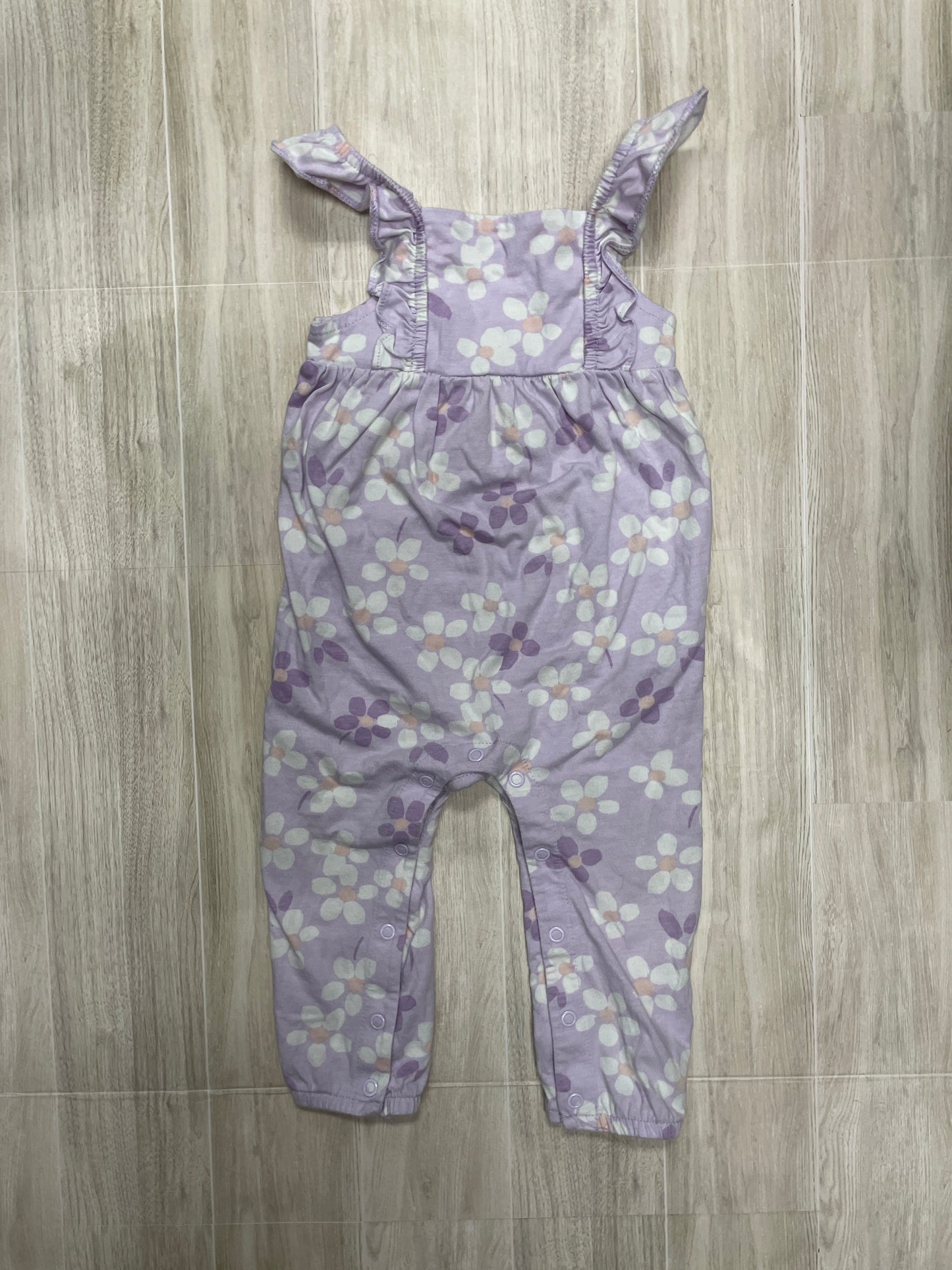 12m Lavender Floral Tank Jumpsuit