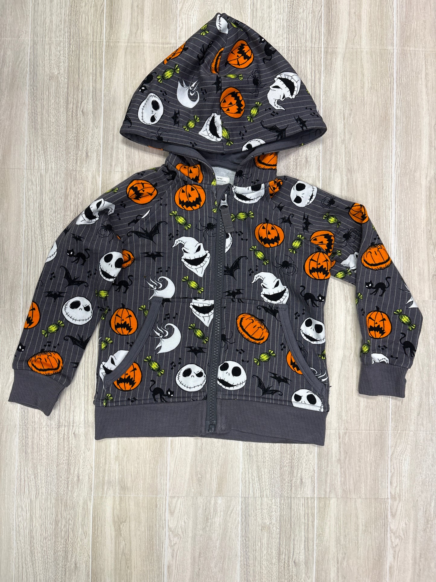18-24m Little Sleepies Disney Nightmare Before Christmas Pinstripe Jacket