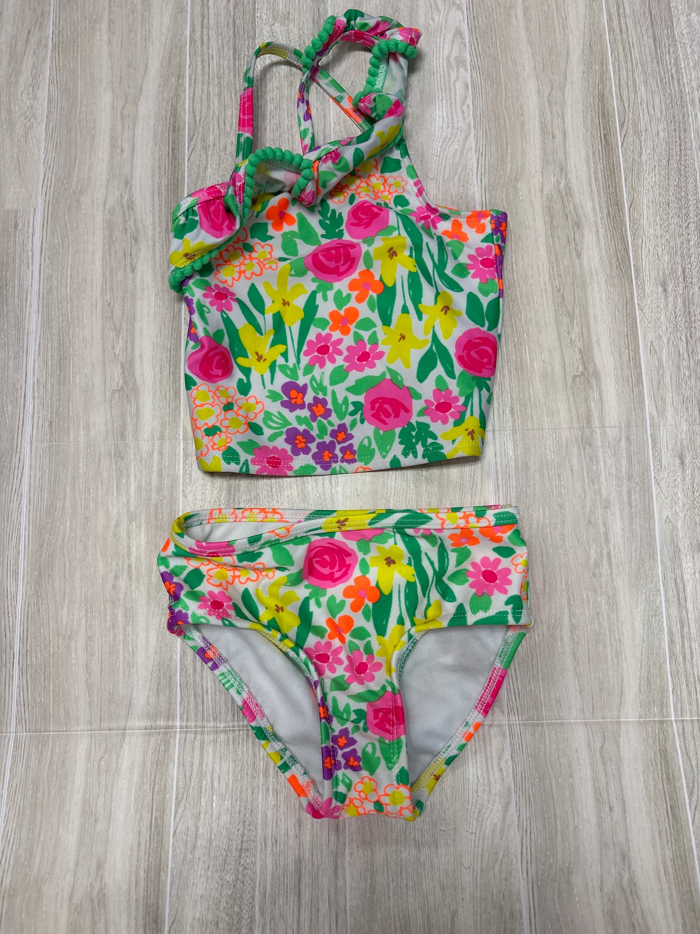 18m Neon Floral 2 Piece Swim