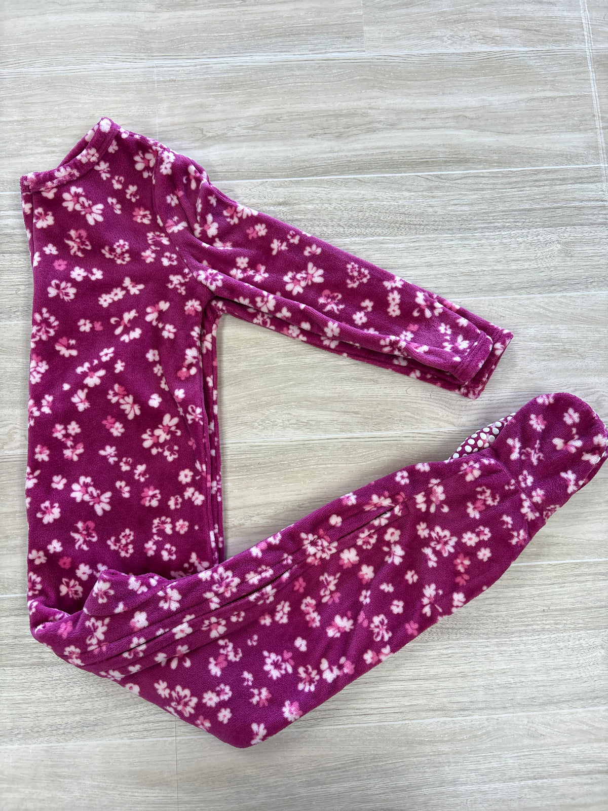 18m Pink Soft Floral Pajama