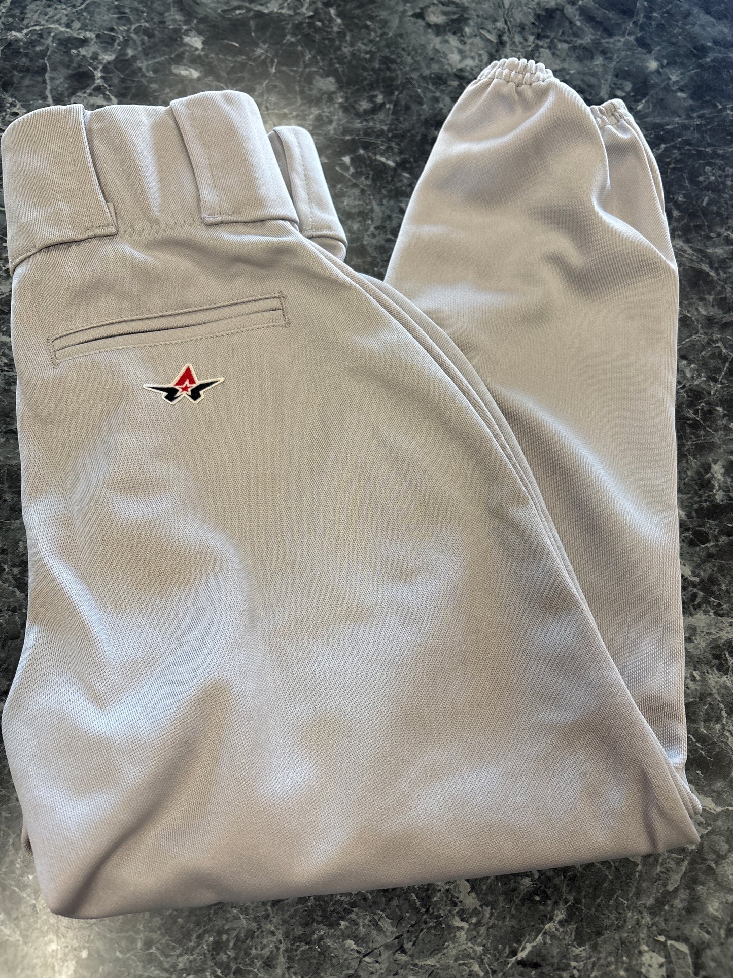 Youth Small - Grey Baseball Pants