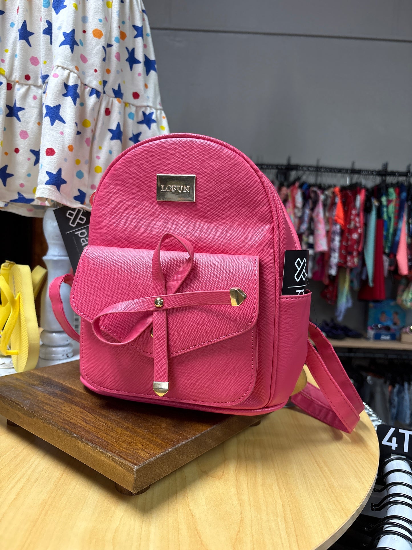 Pink Bow Mini Purse