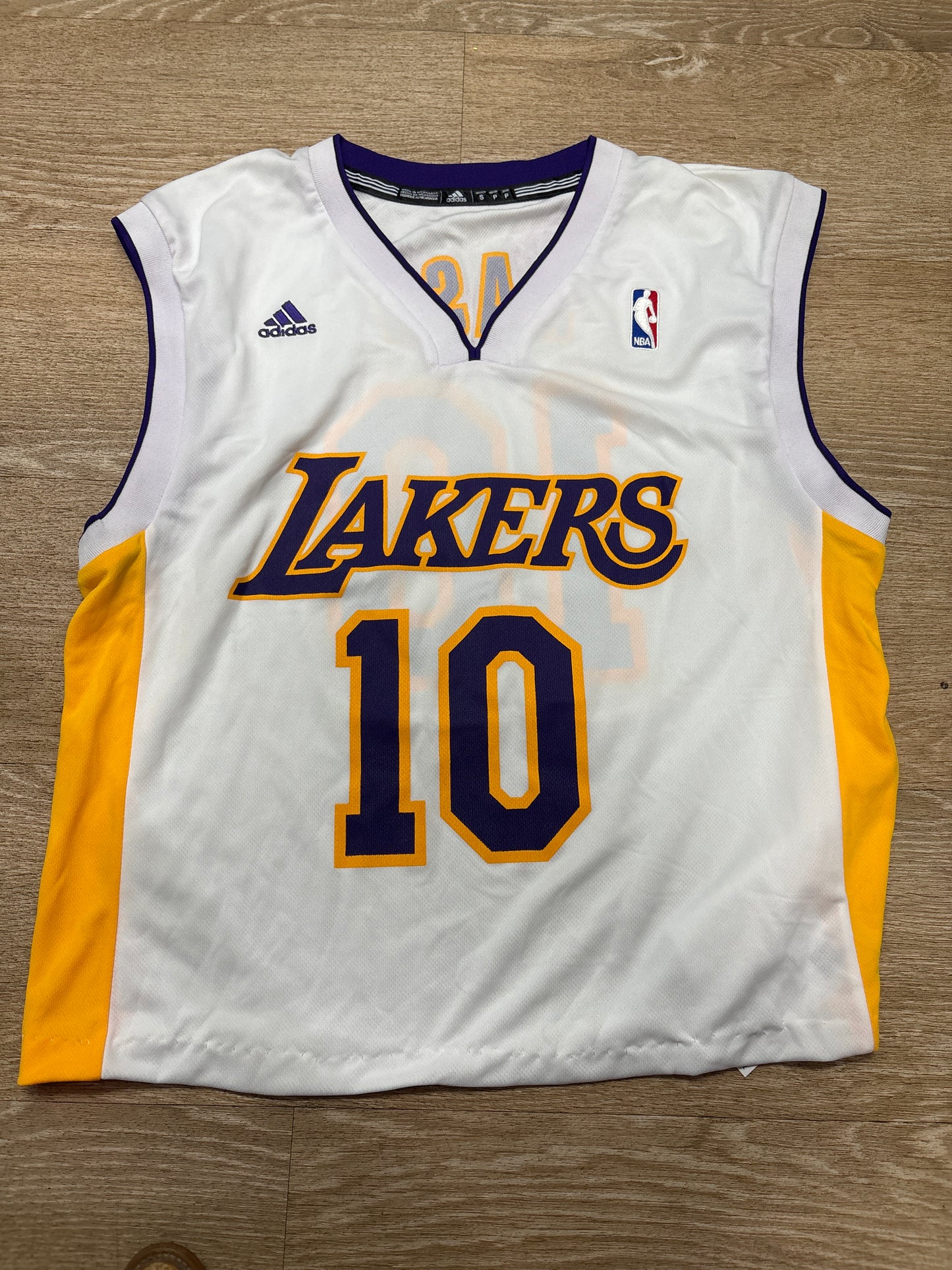 Womens Small Lakers Nash Jersey