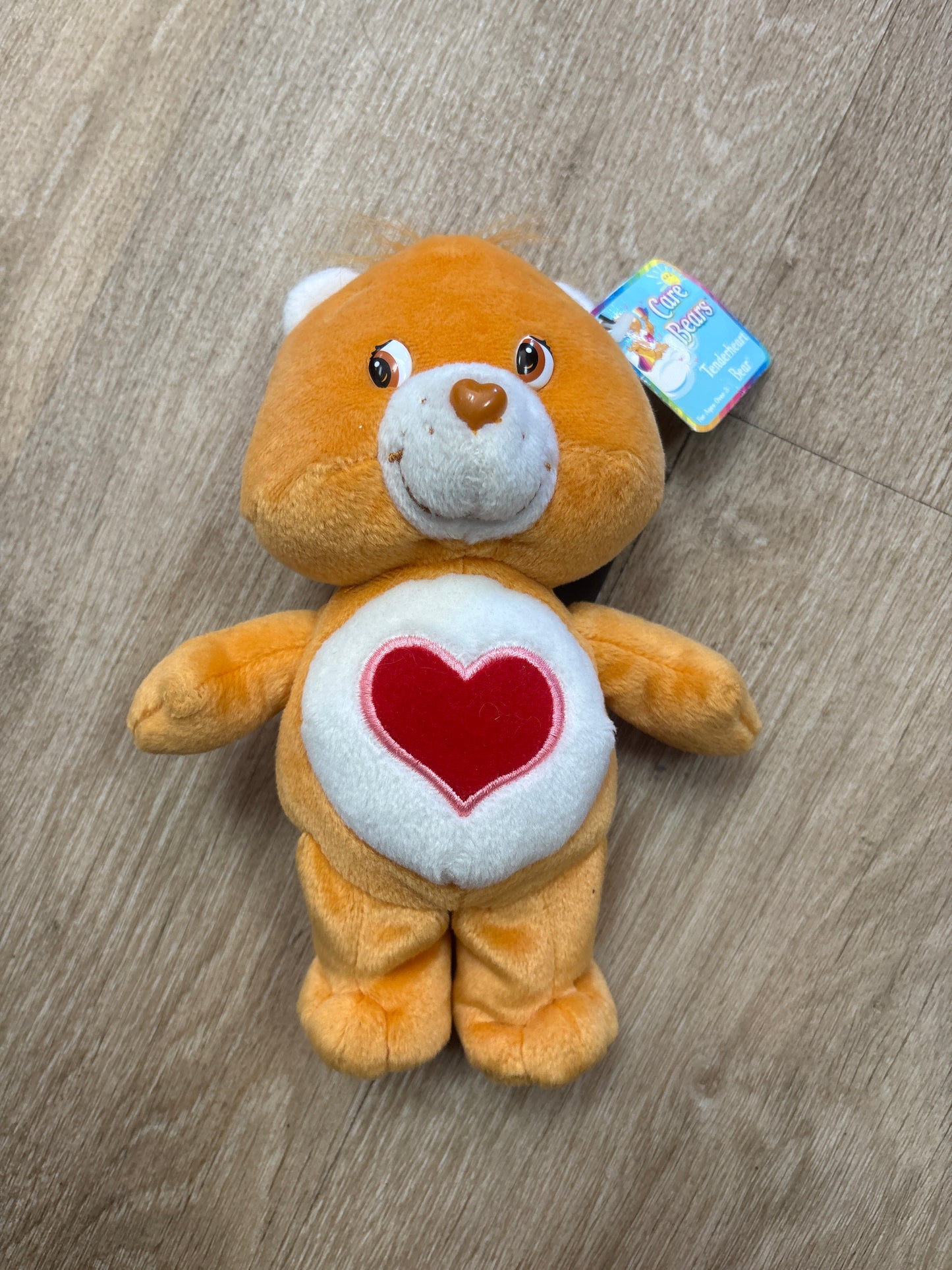Toy - VINTAGE Care Bear Original Tag / Tenderheart Bear