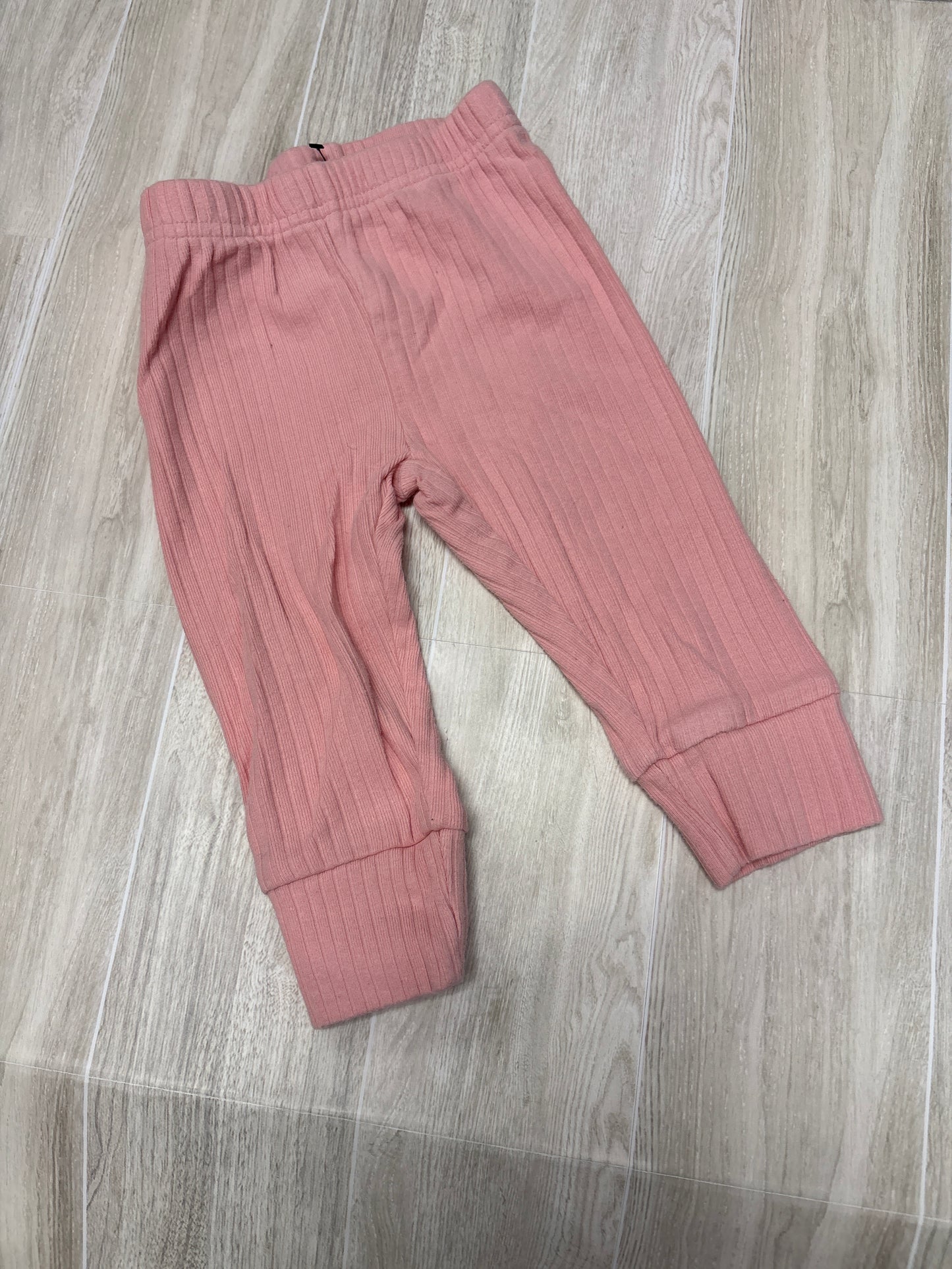 6m Ribbed Pink Legging