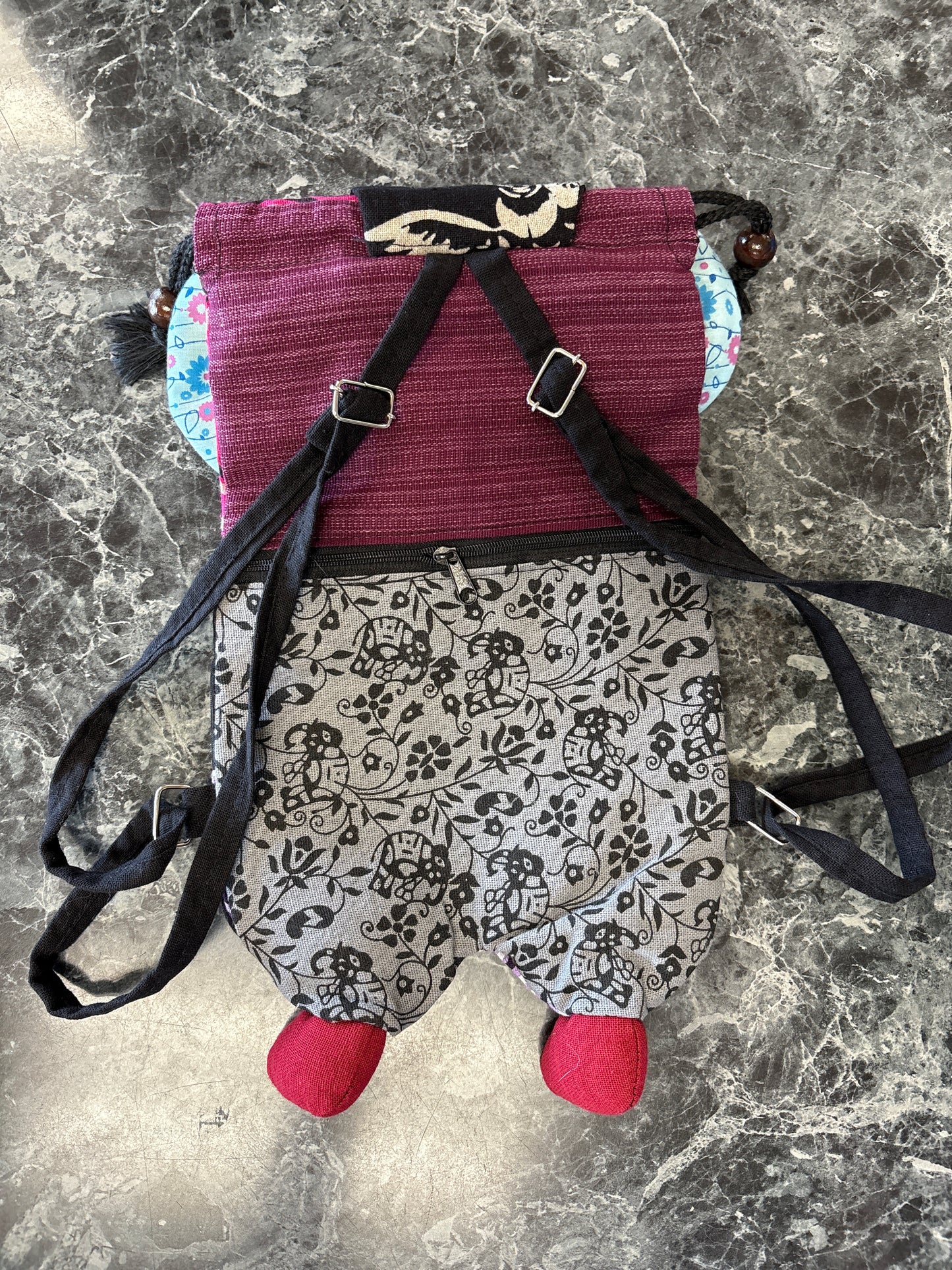 Handmade Elephant Backpack
