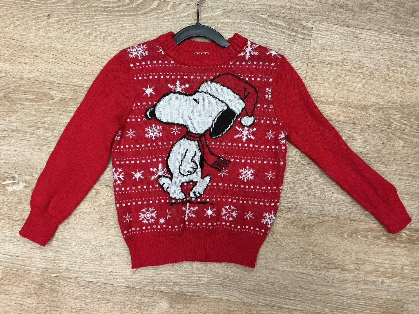 3T Snoopy Knit Sweater