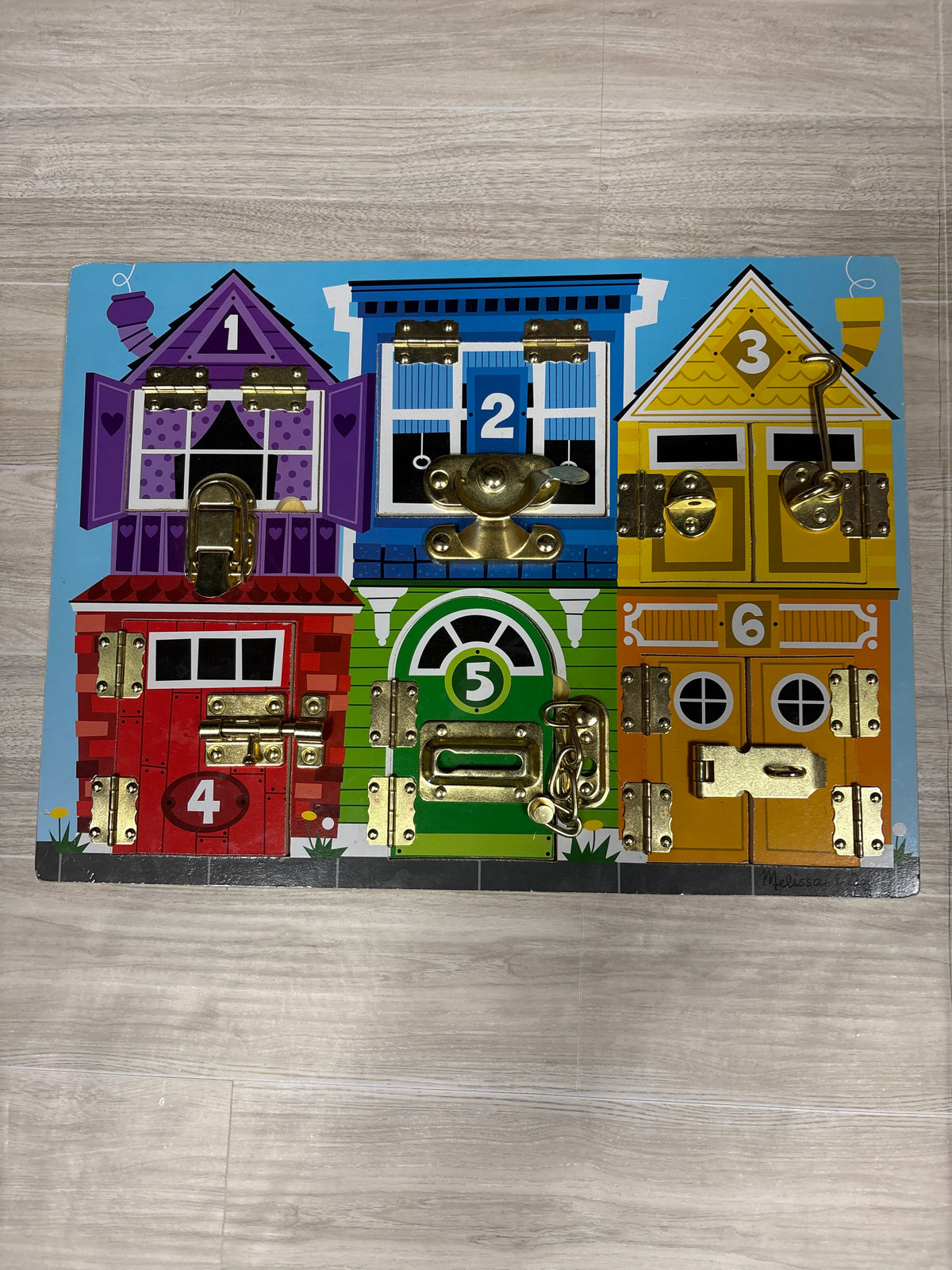 Toy - Melissa & Doug Latches Board