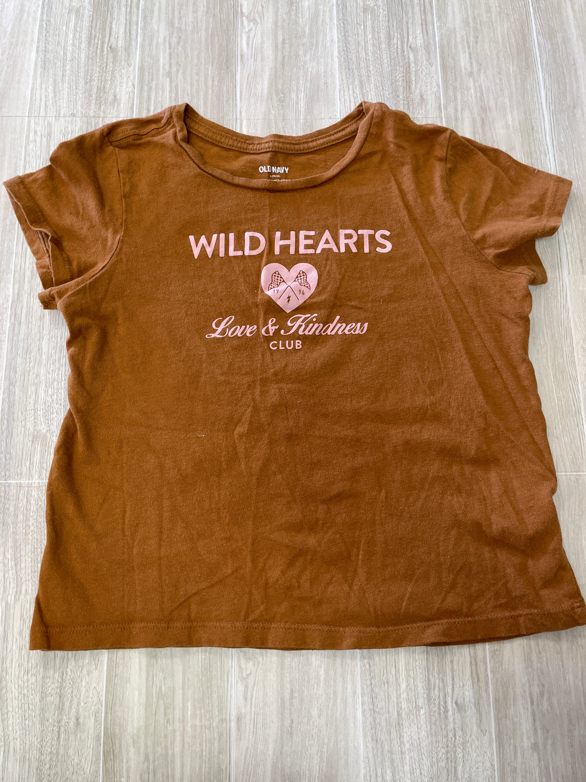 10/12 Mustard Wild Hearts Graphic Tee