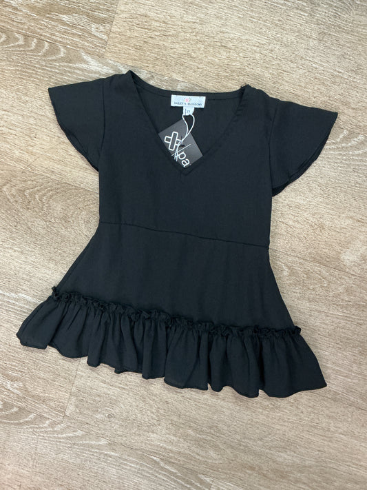 nwot-2t-baileys-blossoms-black-v-neck-ruffle-layer-shirt