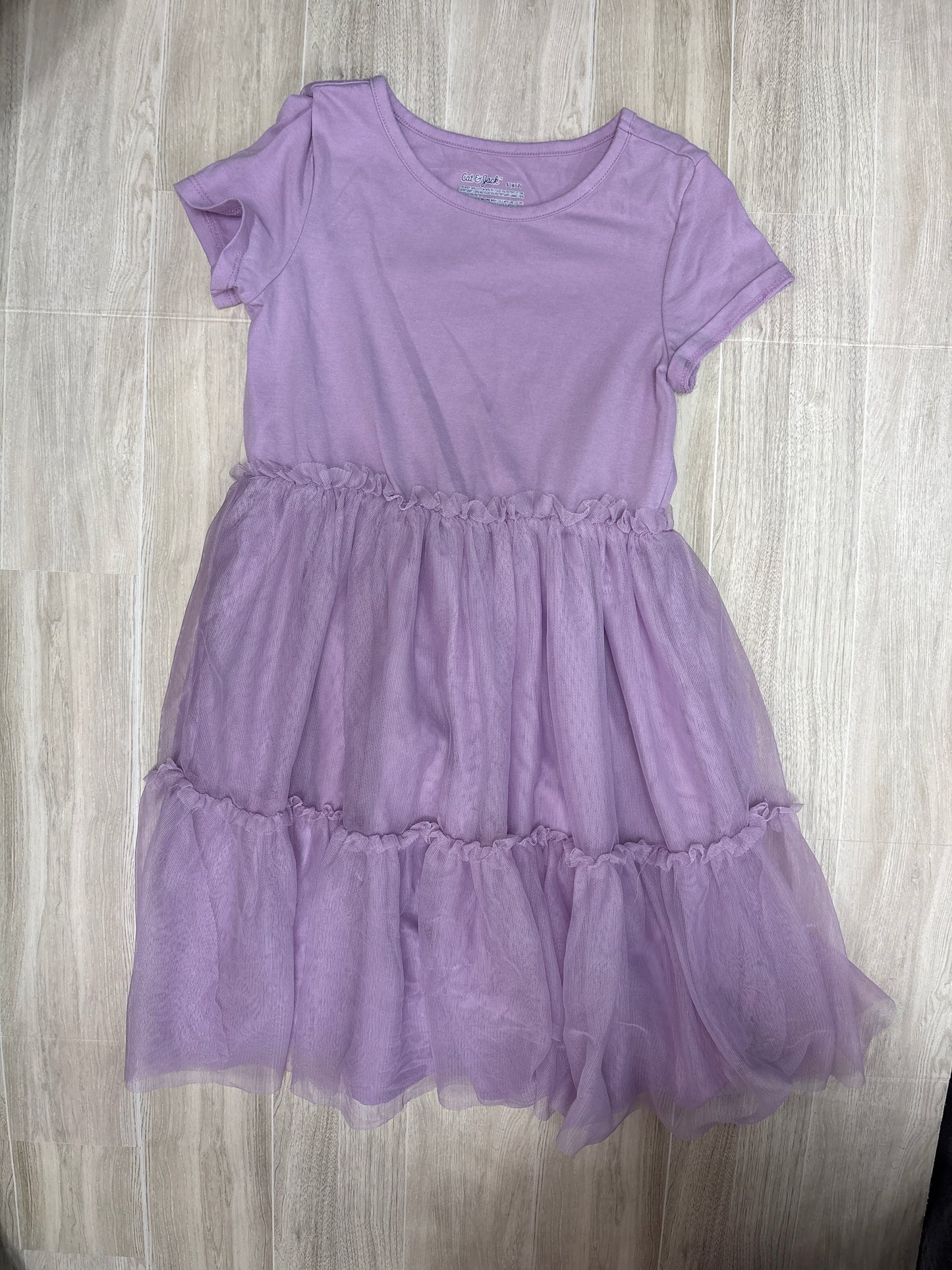 6/7 Light Purple Twirl Dress