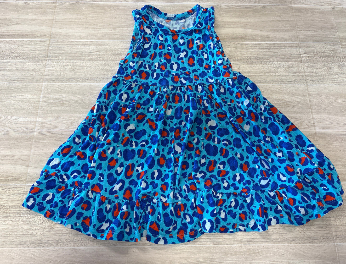 18-24m Snuggle Bums RWB Leopard Twirl Dress
