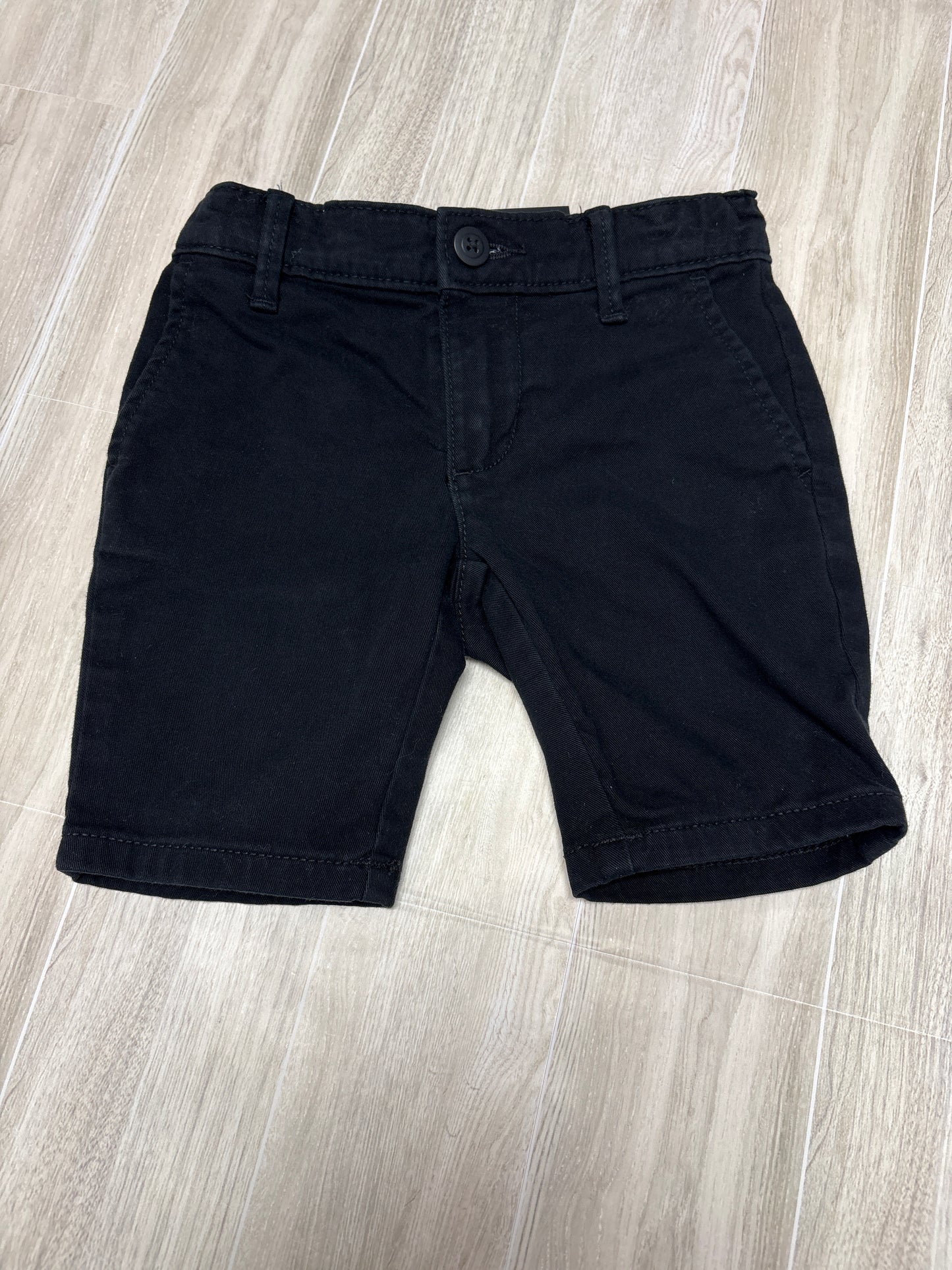 4T Children's Place Black Knee High Shorts