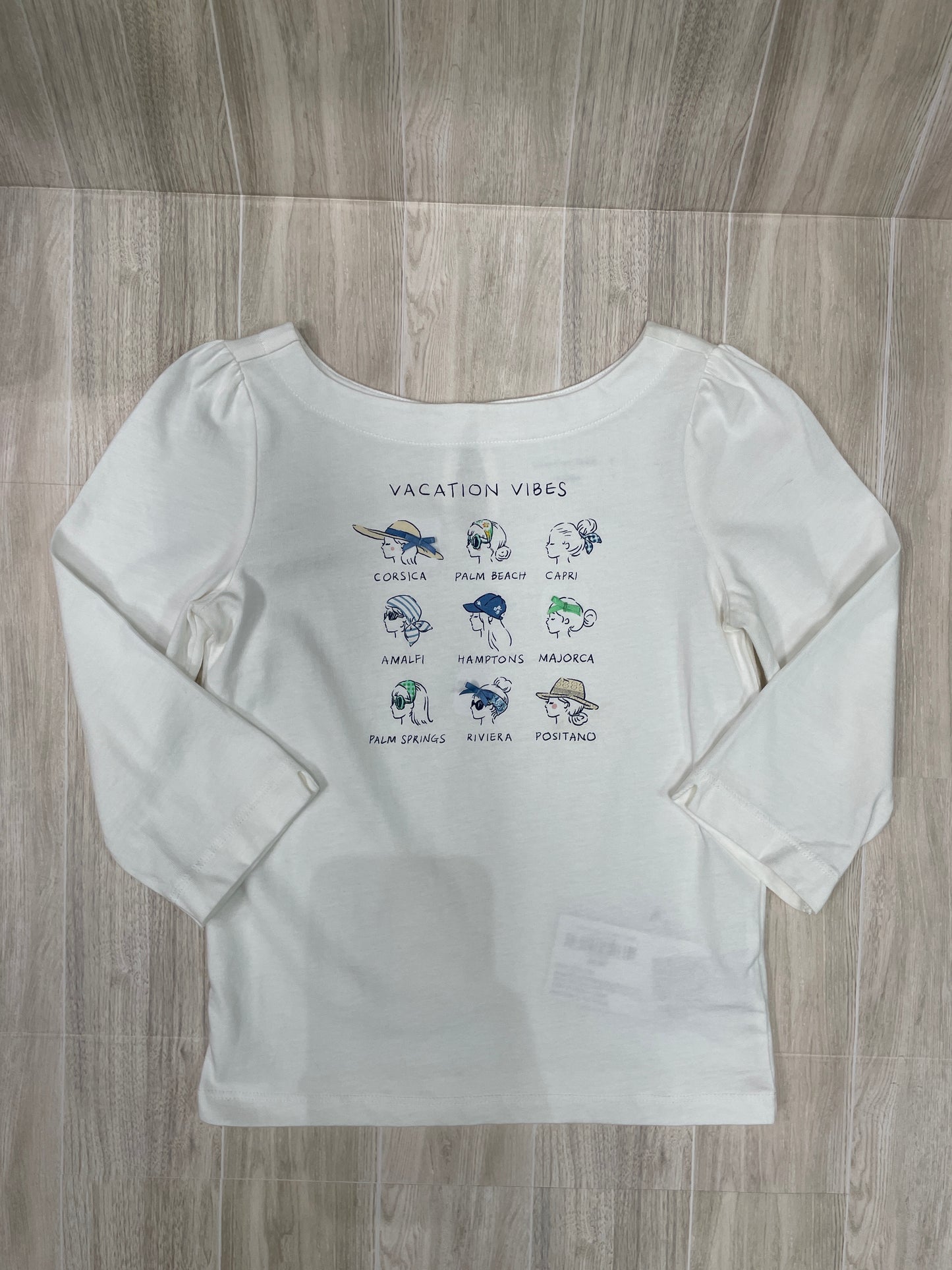 7 Janie & Jack Vacation Vibes Long Sleeve