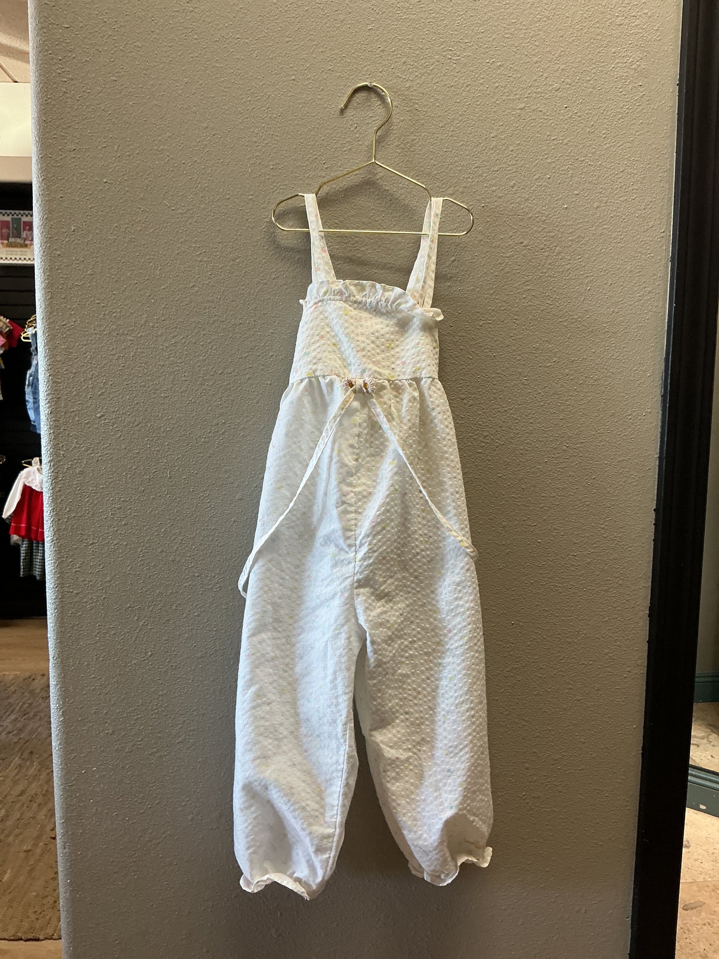 Vintage 4T Floral Bubble Jumper - Blemish