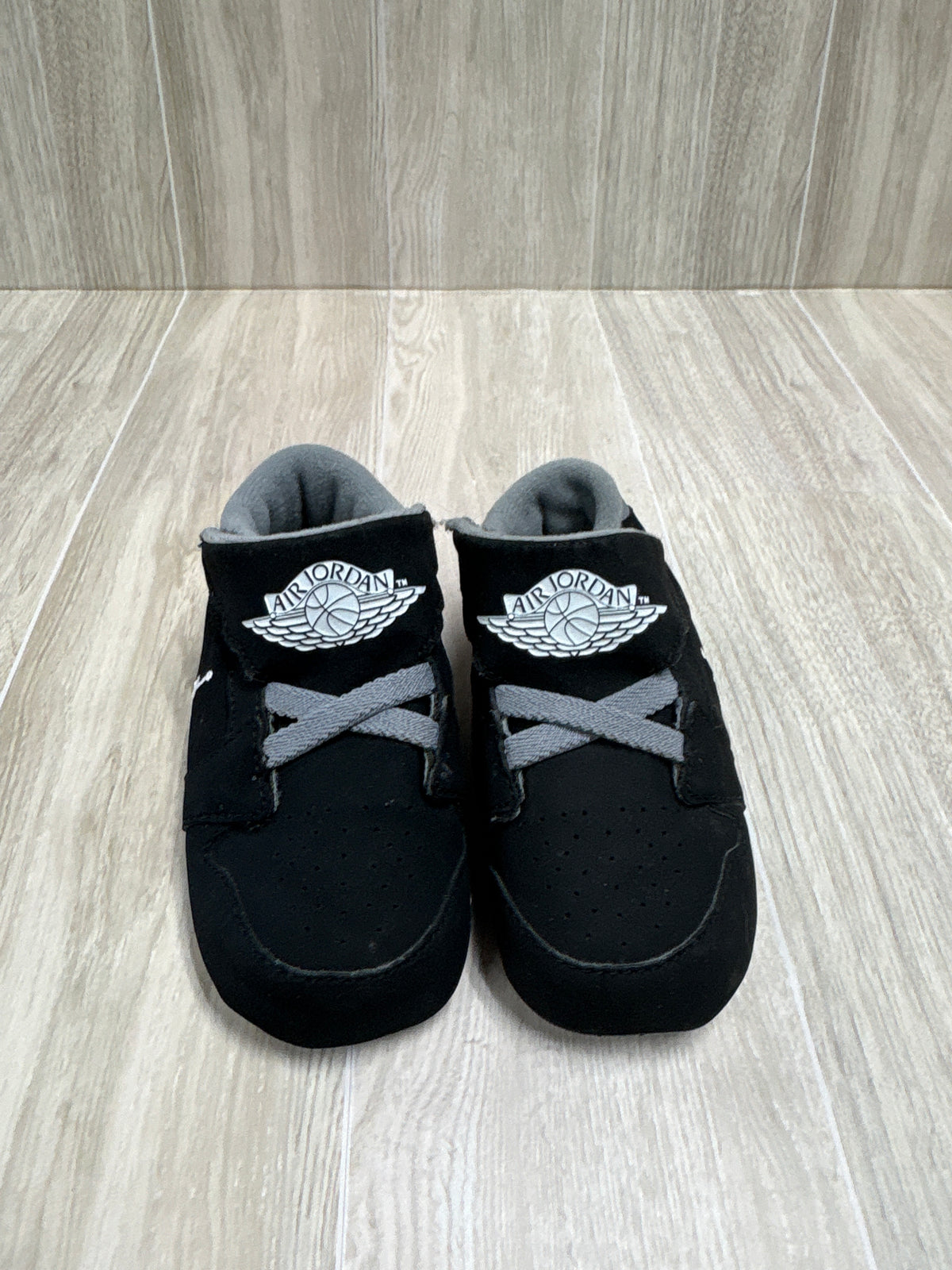 4c Air Jordan Black Crib Shoe