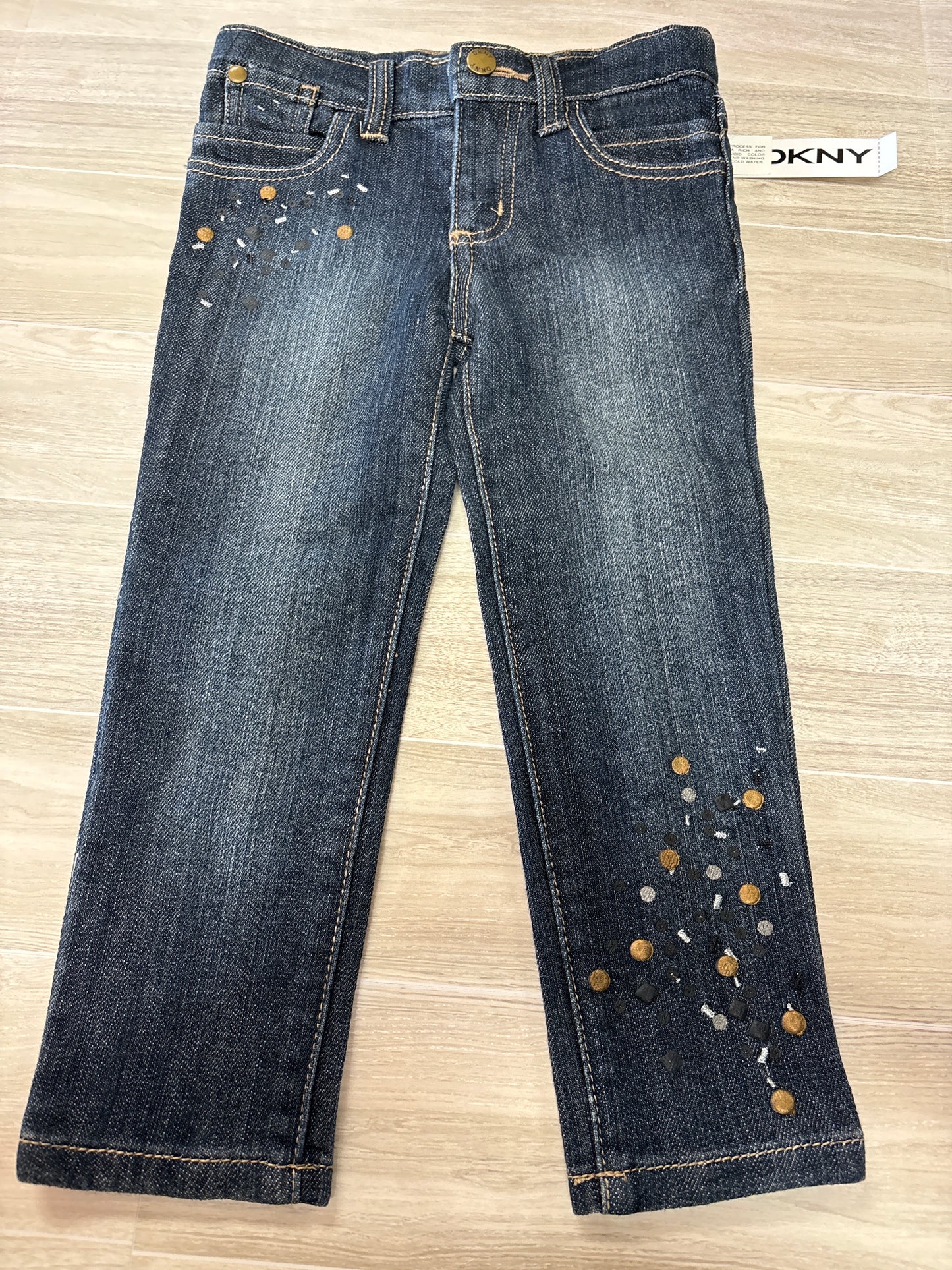 NWT 3T DKNY Rinse Wash Denim