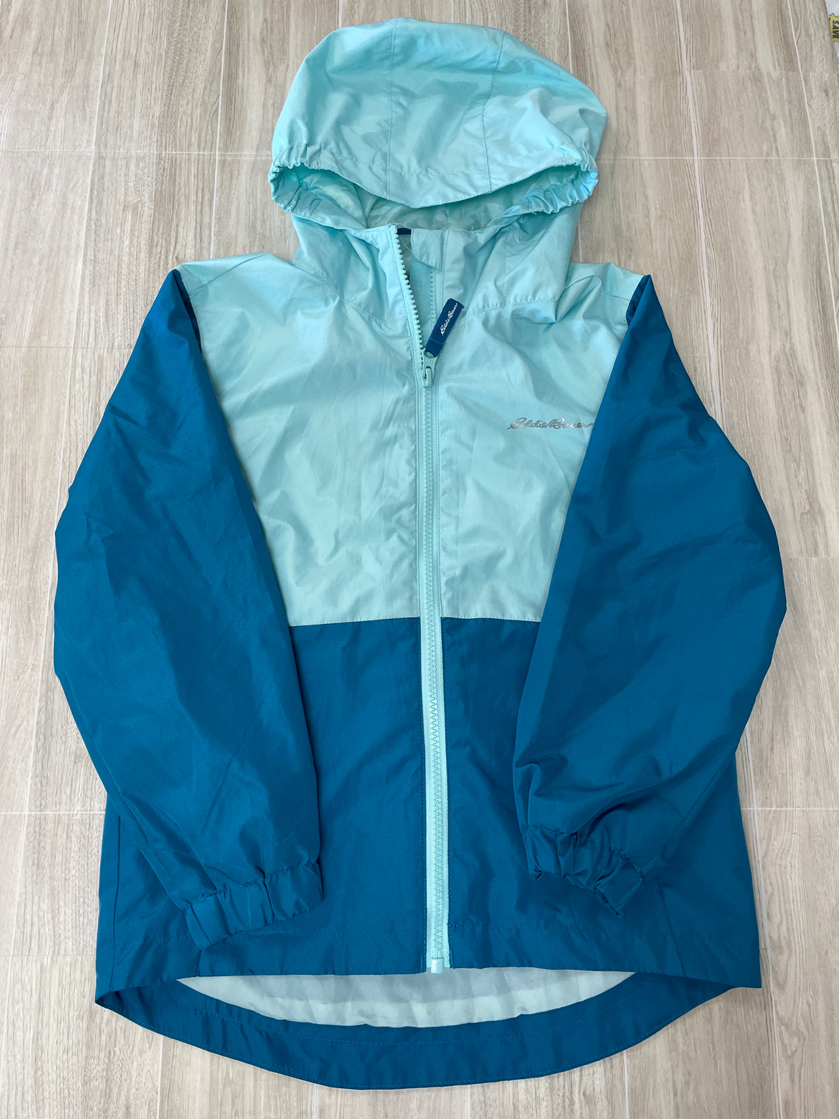 5/6 Blue Eddie Bauer Windbreaker Jacket