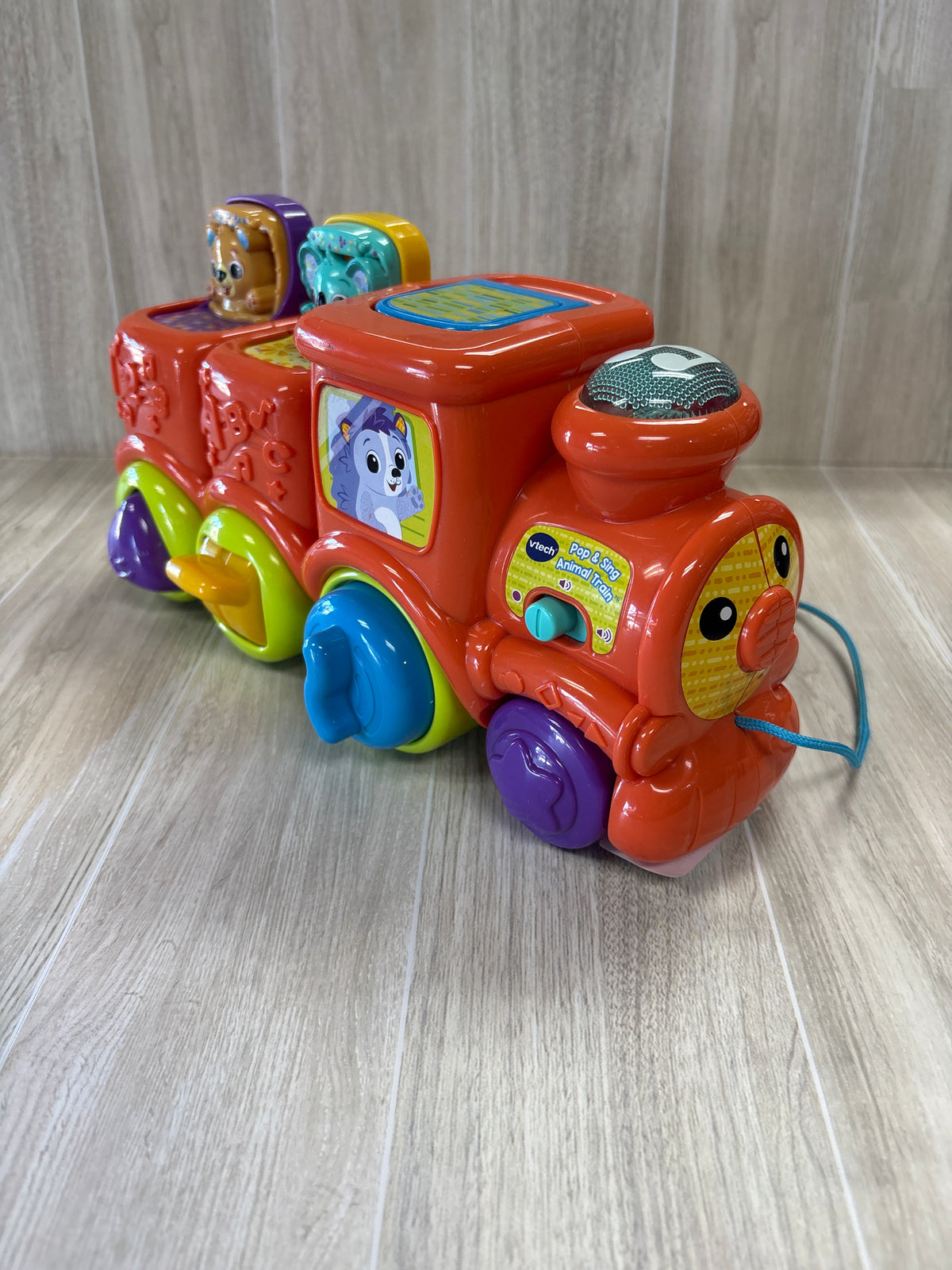 Toy - Vtech Pop & Sing Animal Train