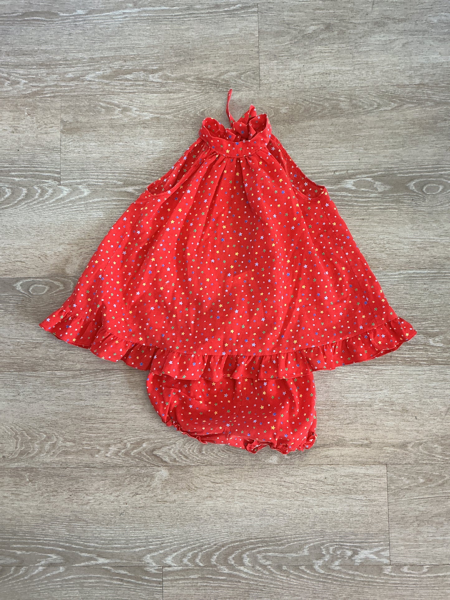 Vintage 3T Red Star 2 Piece Set