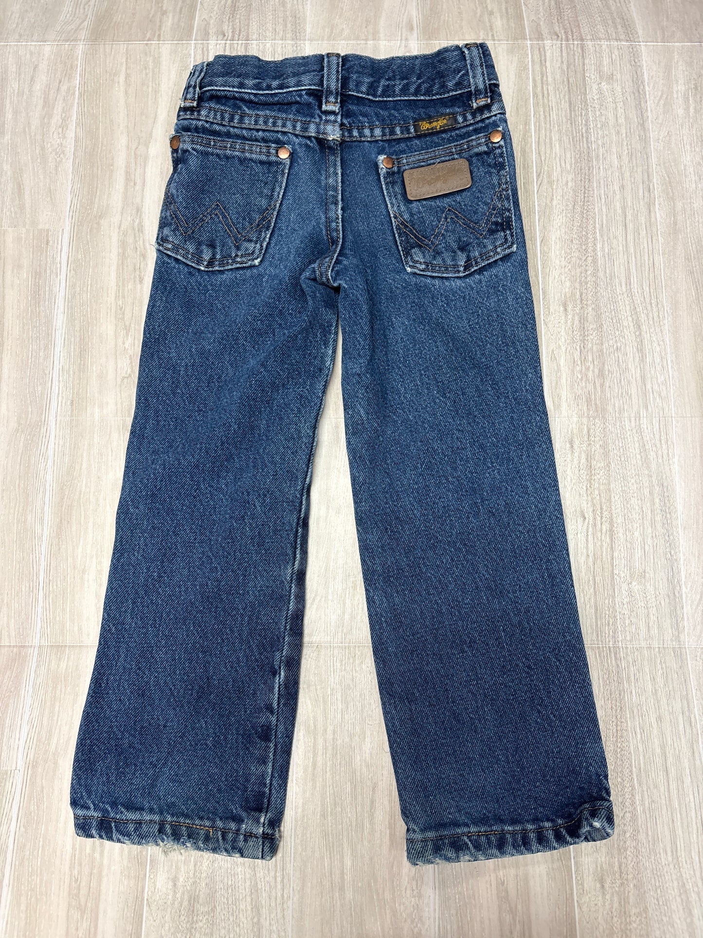 4T Wrangler Slim Medium Wash Denim