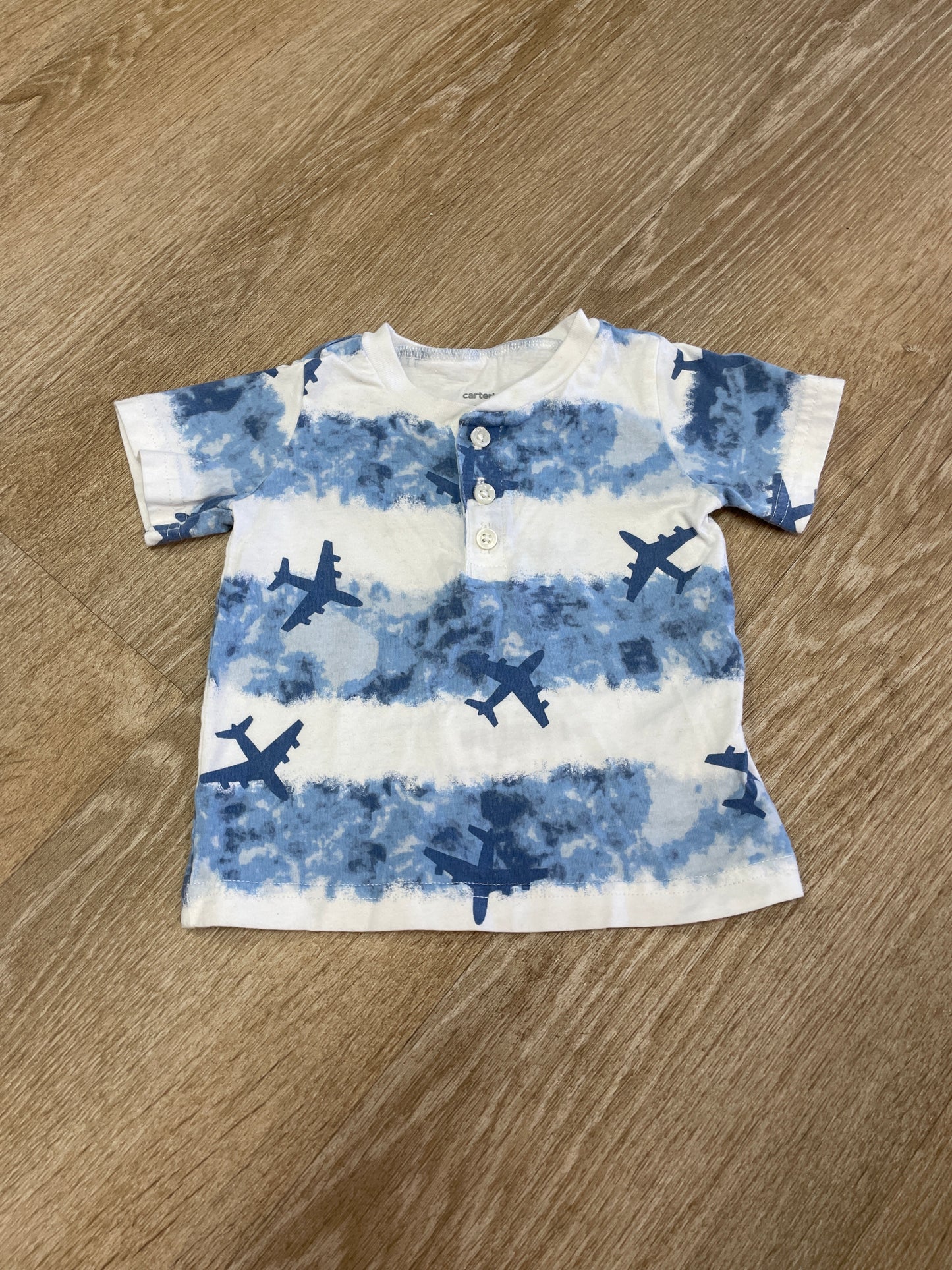 9m Striped Airplane Tee