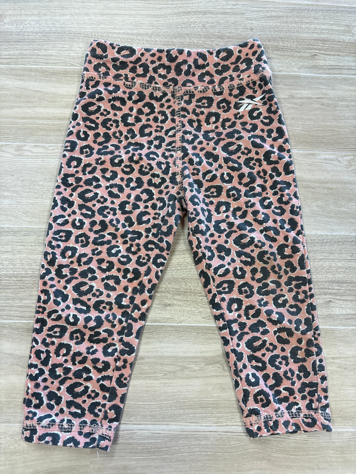 18m Reebok Grey/Pink Leopard Legging
