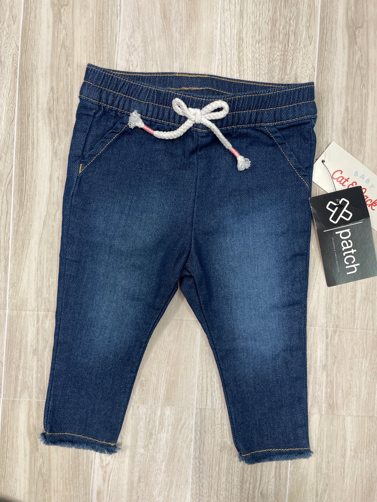 NWT 3-6m Soft Denim Jogger