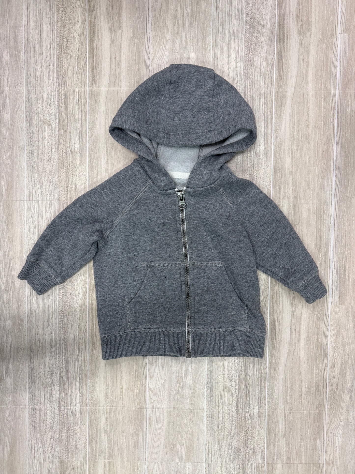 6m Gray Zip Up Jacket