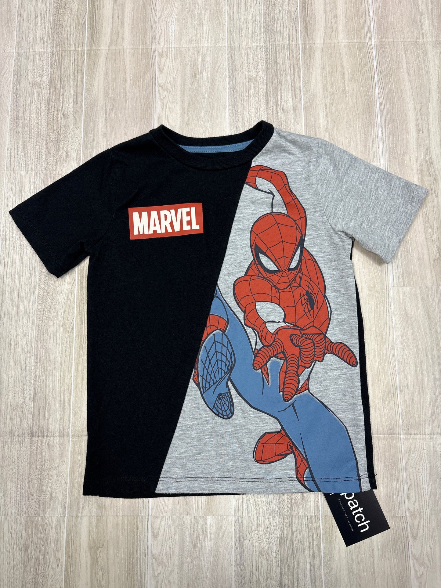 5T Spiderman Graphic Shirt