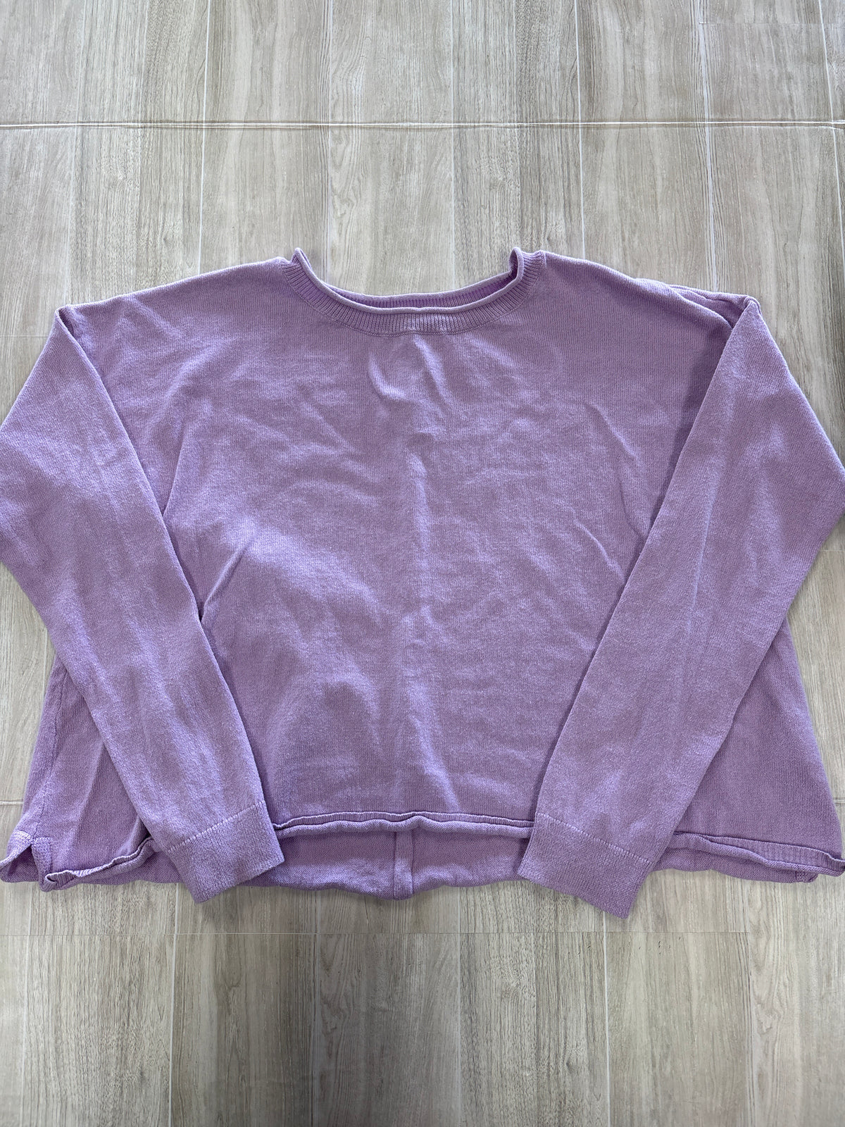 10/12 GAP Lavender Knit Long Sleeve